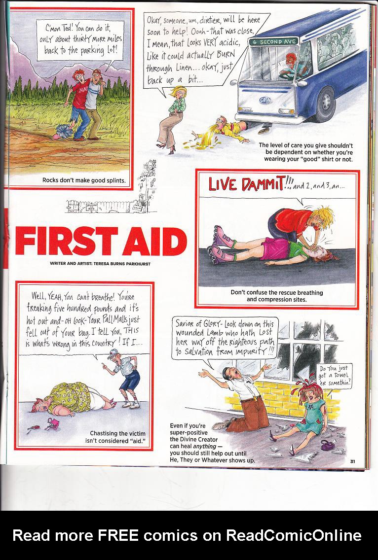 Read online MAD comic -  Issue #527 - 31