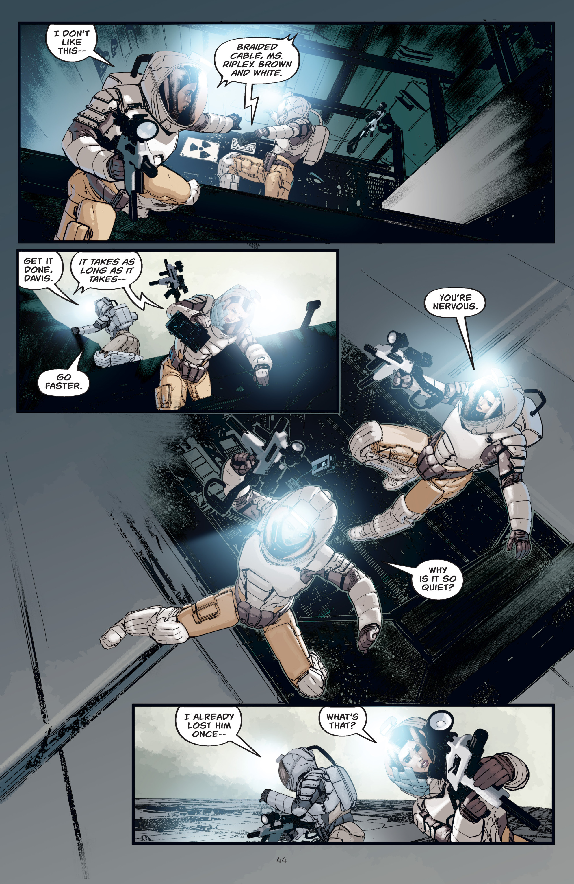 Read online Aliens: Resistance comic -  Issue # _TPB - 44