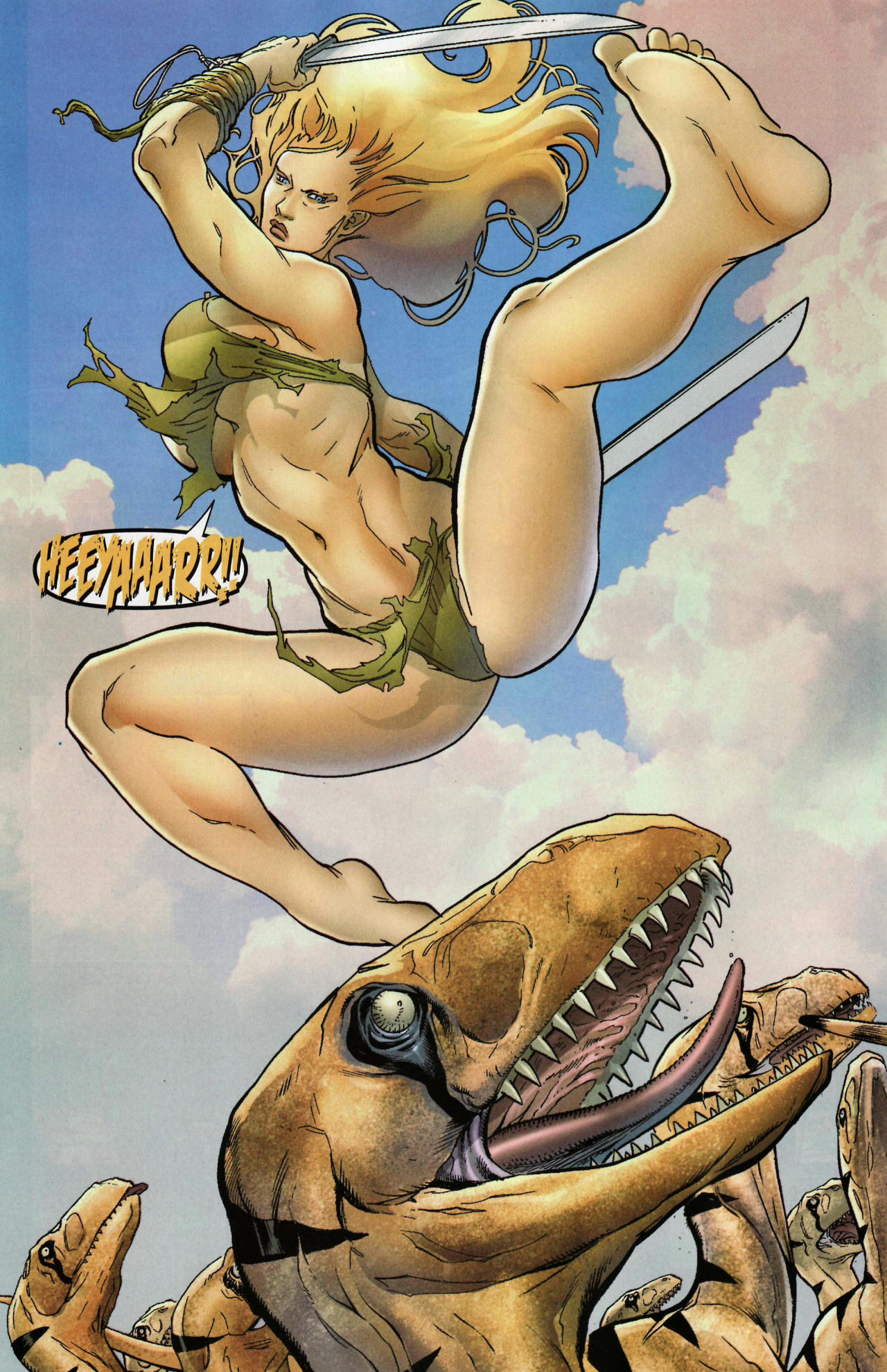 Read online Shanna the She-Devil: Survival of the Fittest comic -  Issue #1 - 10