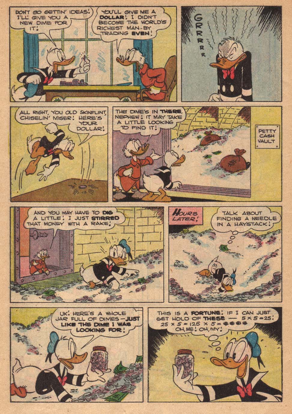 Read online Walt Disney's Comics and Stories comic -  Issue #130 - 6