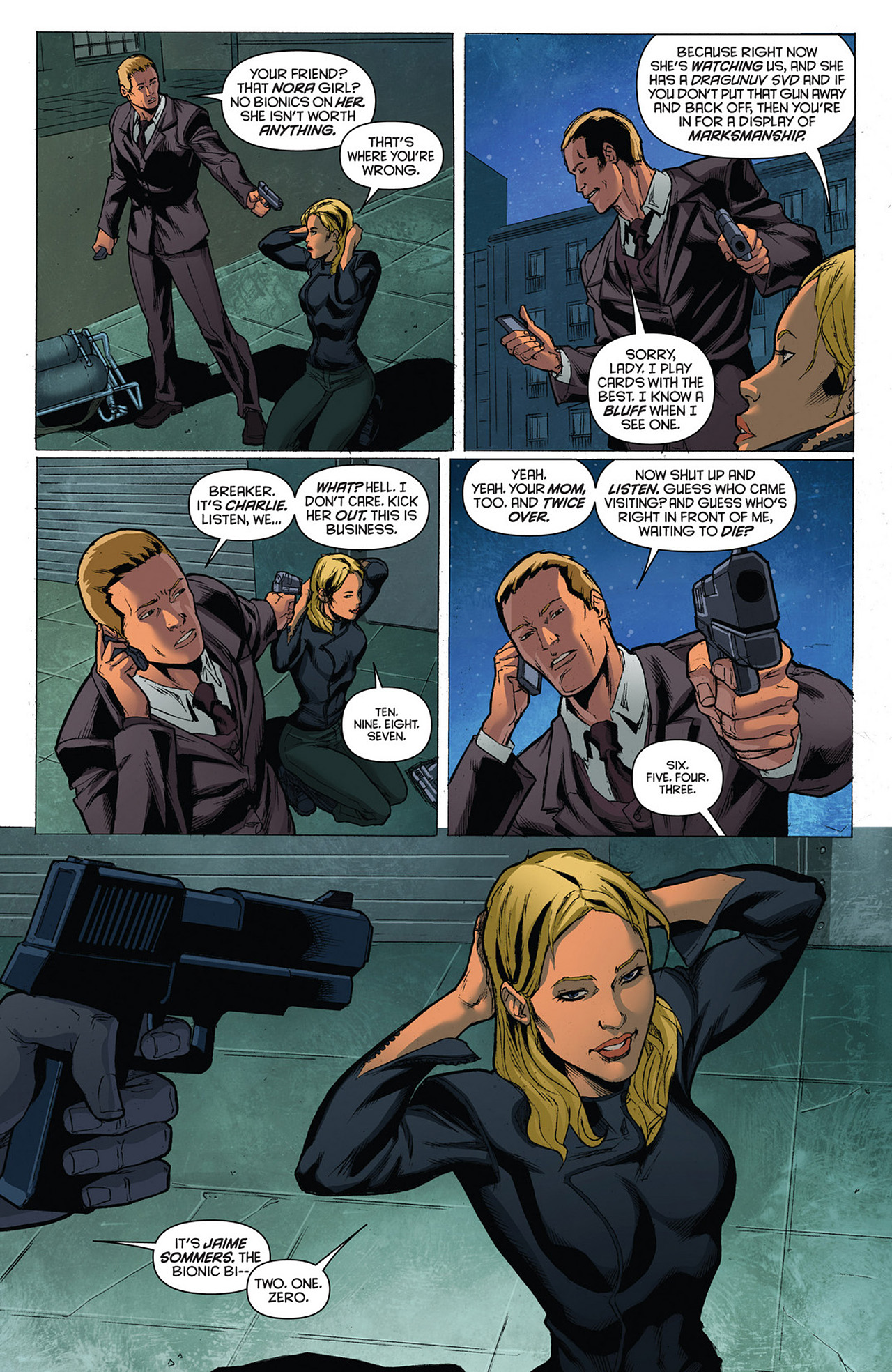 Read online The Bionic Woman comic -  Issue #4 - 20