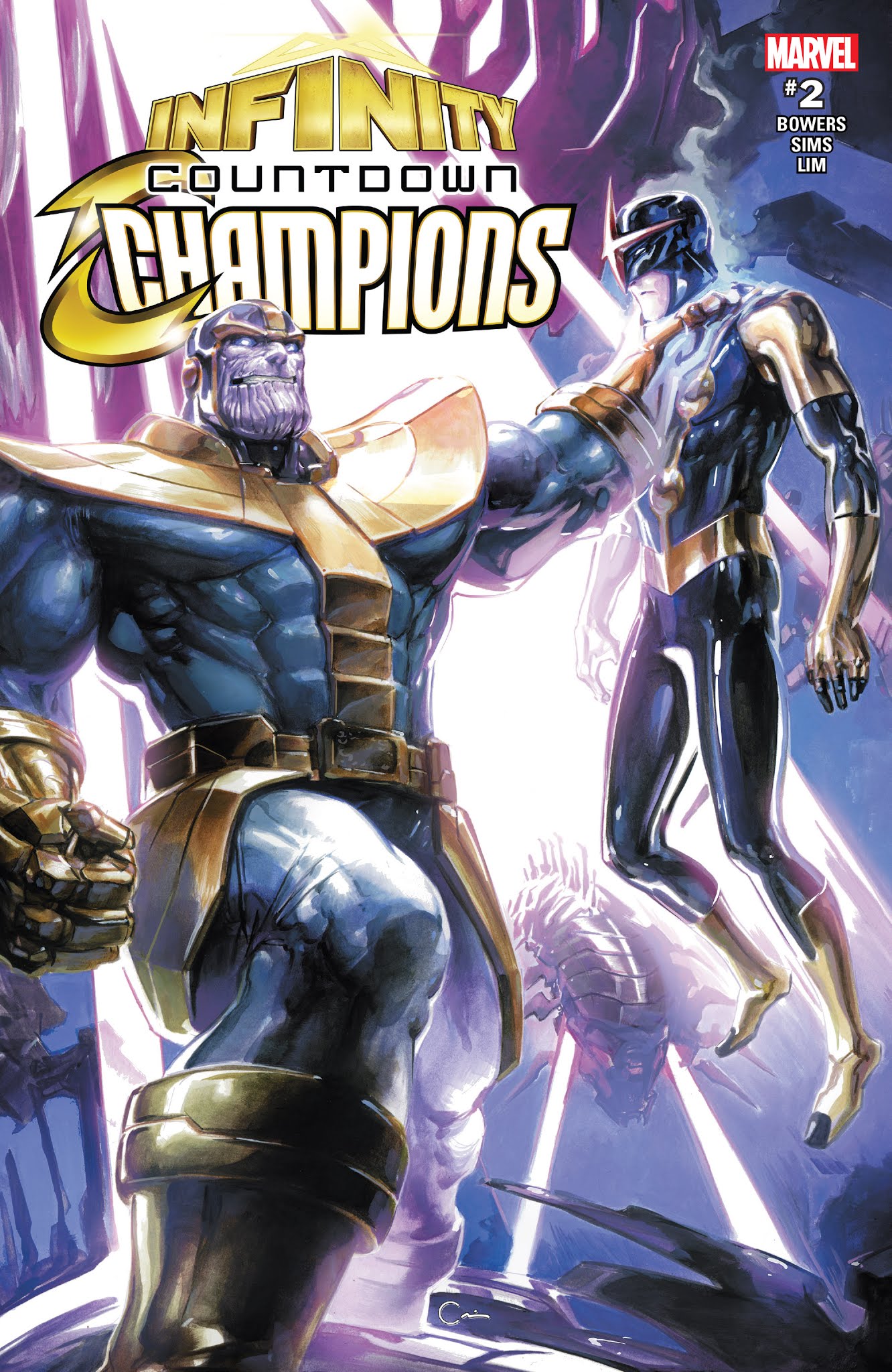 Read online Infinity Countdown: Champions comic -  Issue #2 - 1