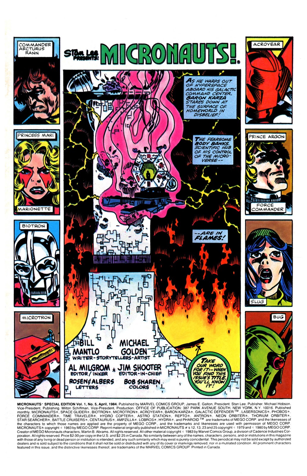 The Micronauts: Special Edition issue 5 - Page 4