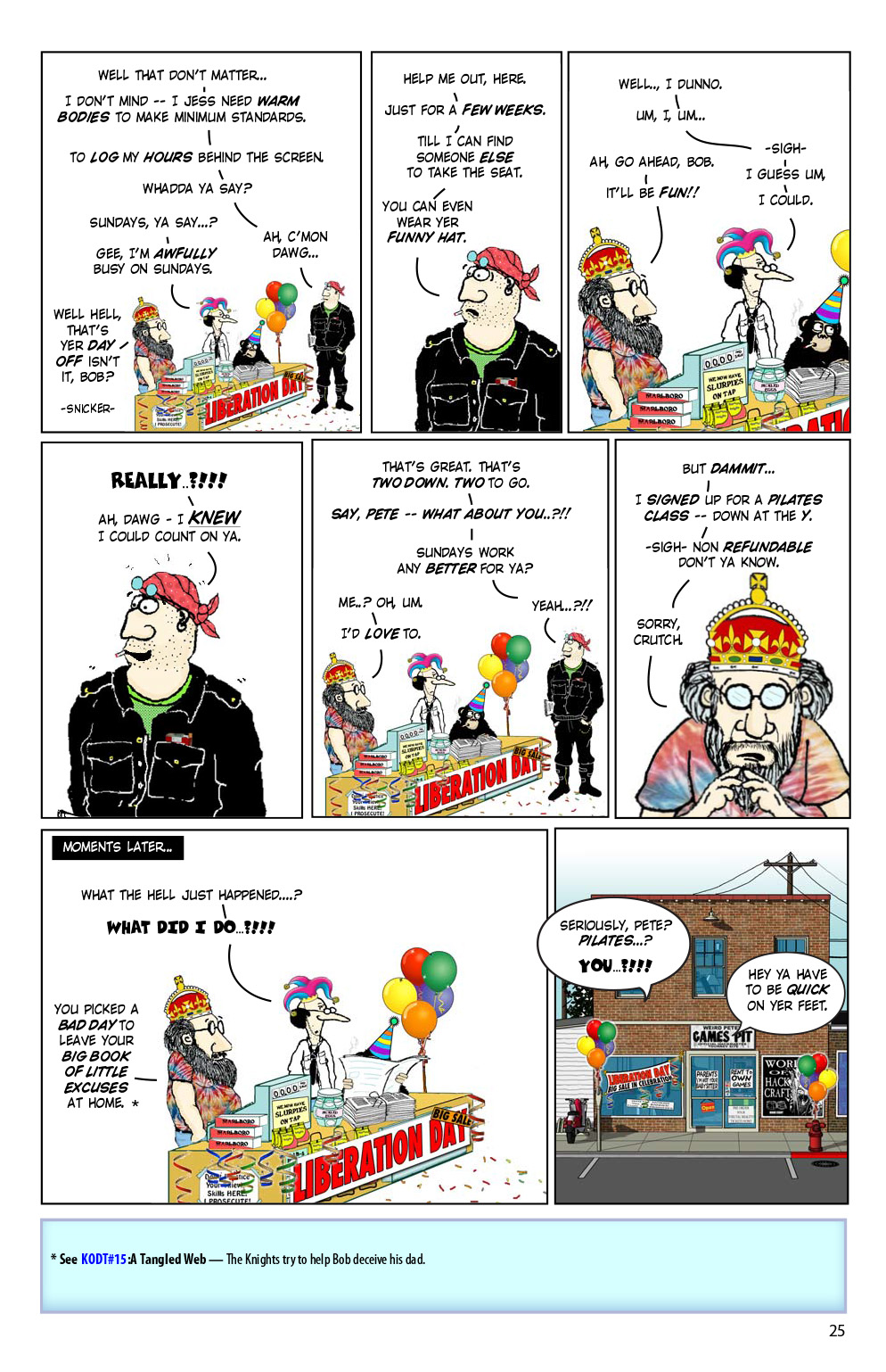 Read online Knights of the Dinner Table comic -  Issue #194 - 27