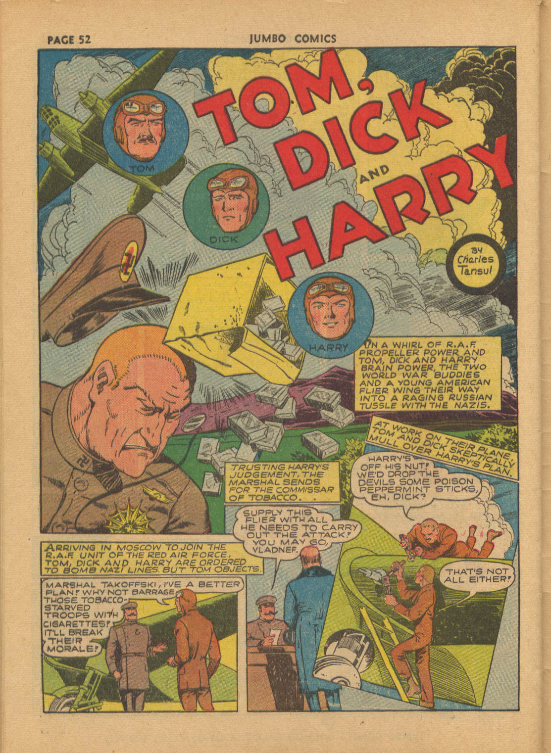 Read online Jumbo Comics comic -  Issue #36 - 54