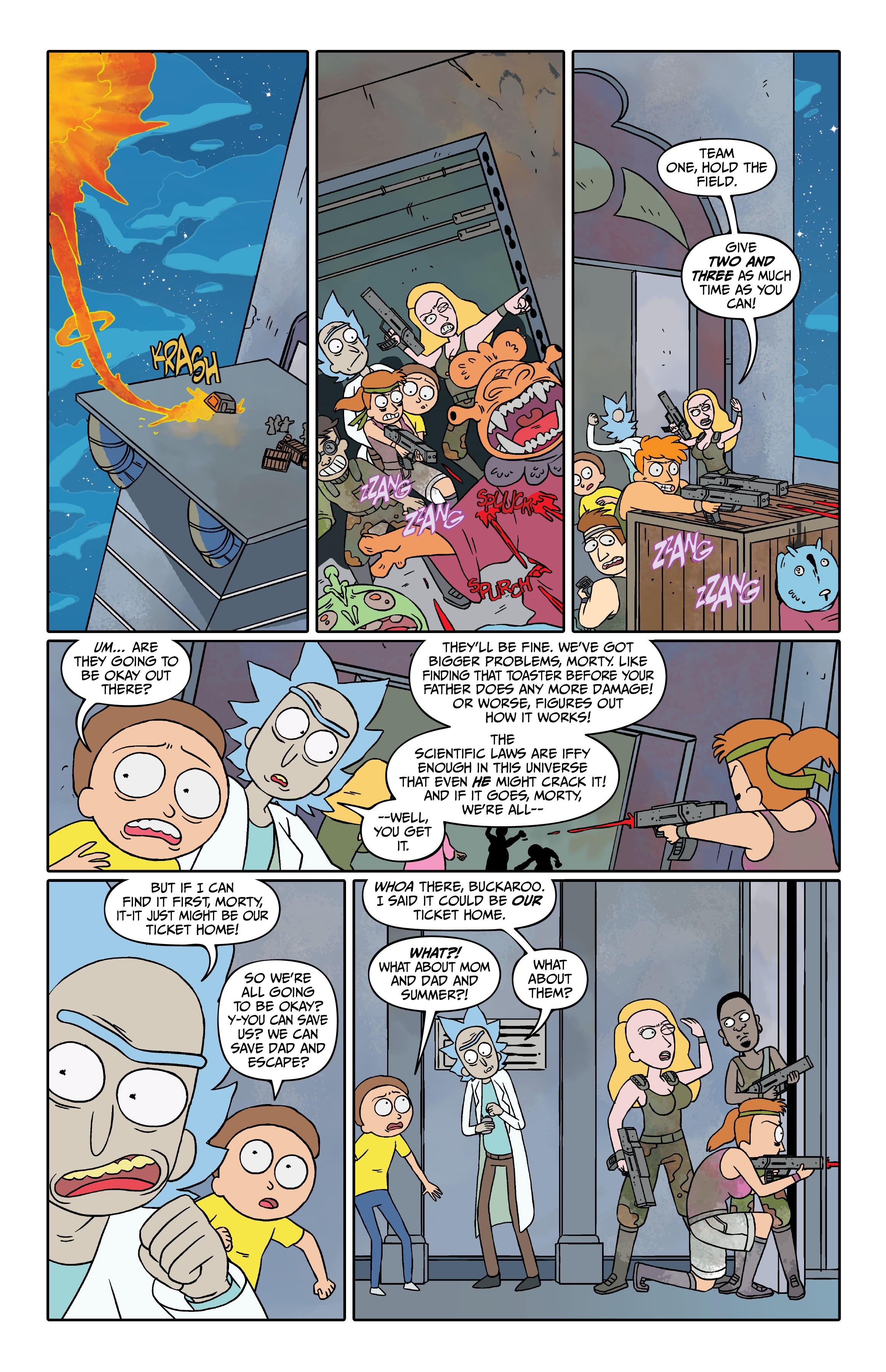 Read online Rick and Morty comic -  Issue # (2015) _Deluxe Edition 2 (Part 1) - 46