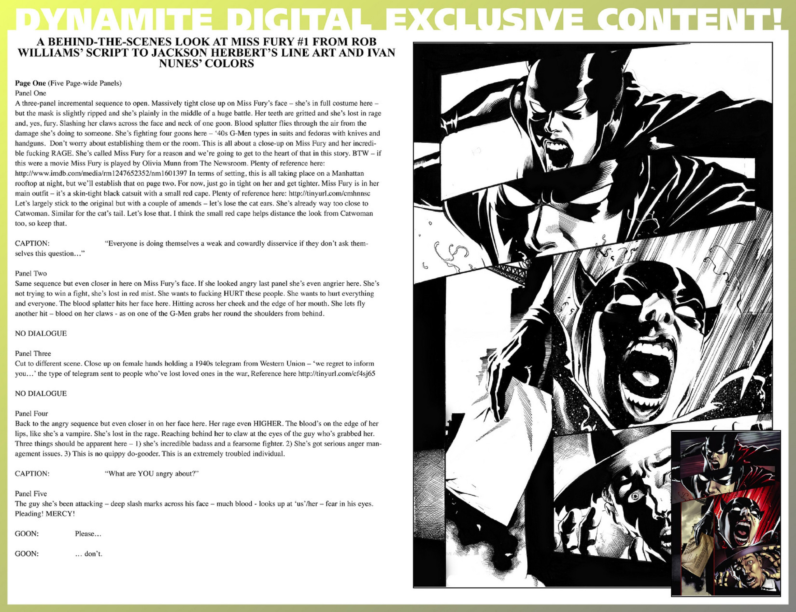 Read online Miss Fury (2013) comic -  Issue #1 - 27