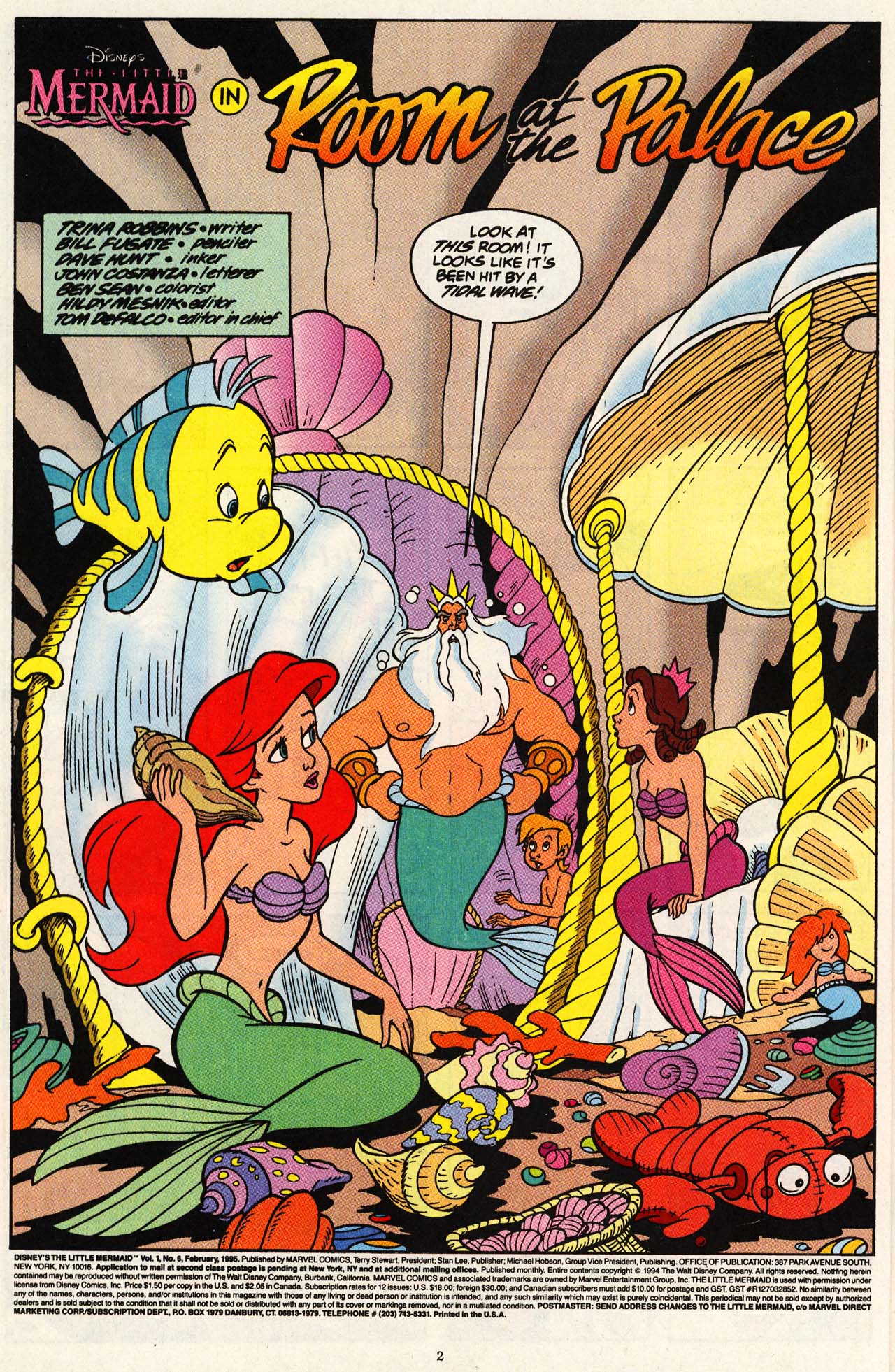 Read online Disney's The Little Mermaid comic -  Issue #6 - 4