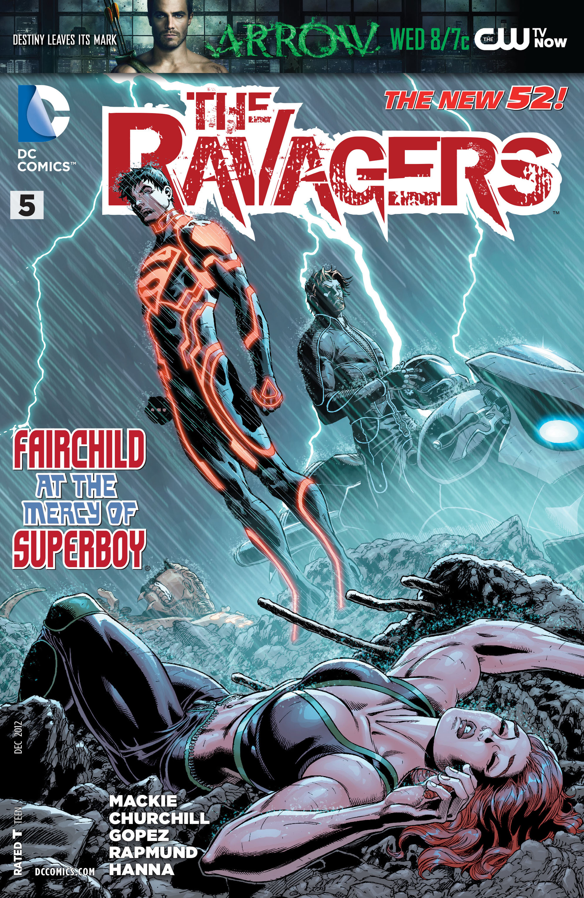 Read online The Ravagers comic -  Issue #5 - 1
