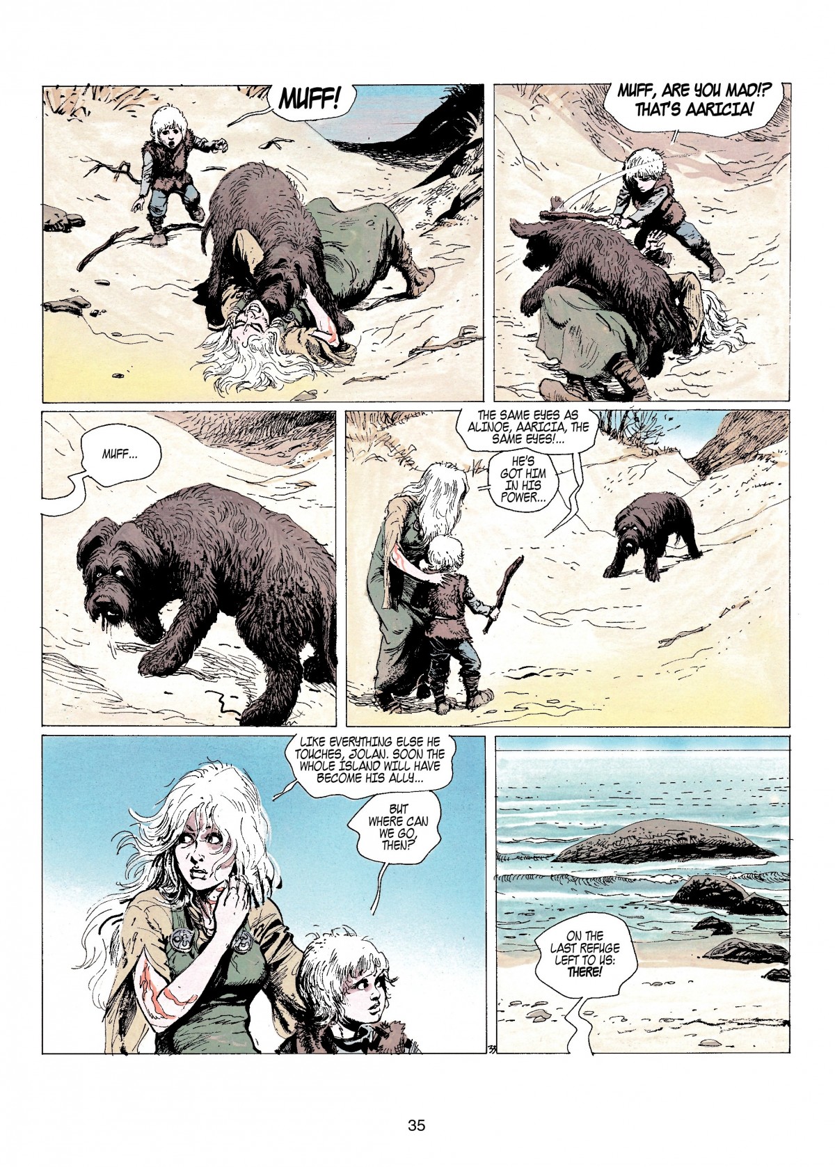 Read online Thorgal comic -  Issue #4 - 37