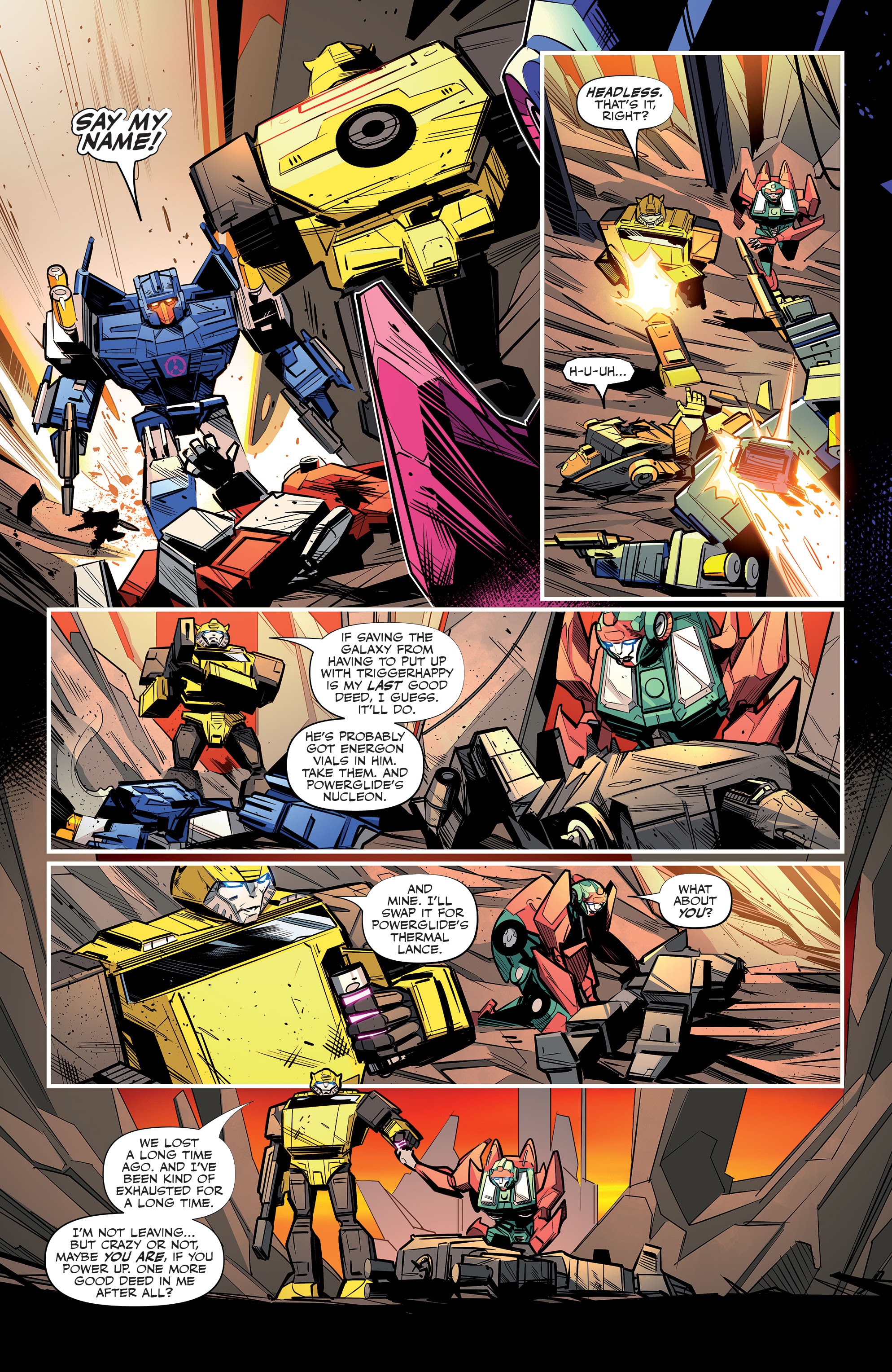 Read online Transformers (2019) comic -  Issue #32 - 17