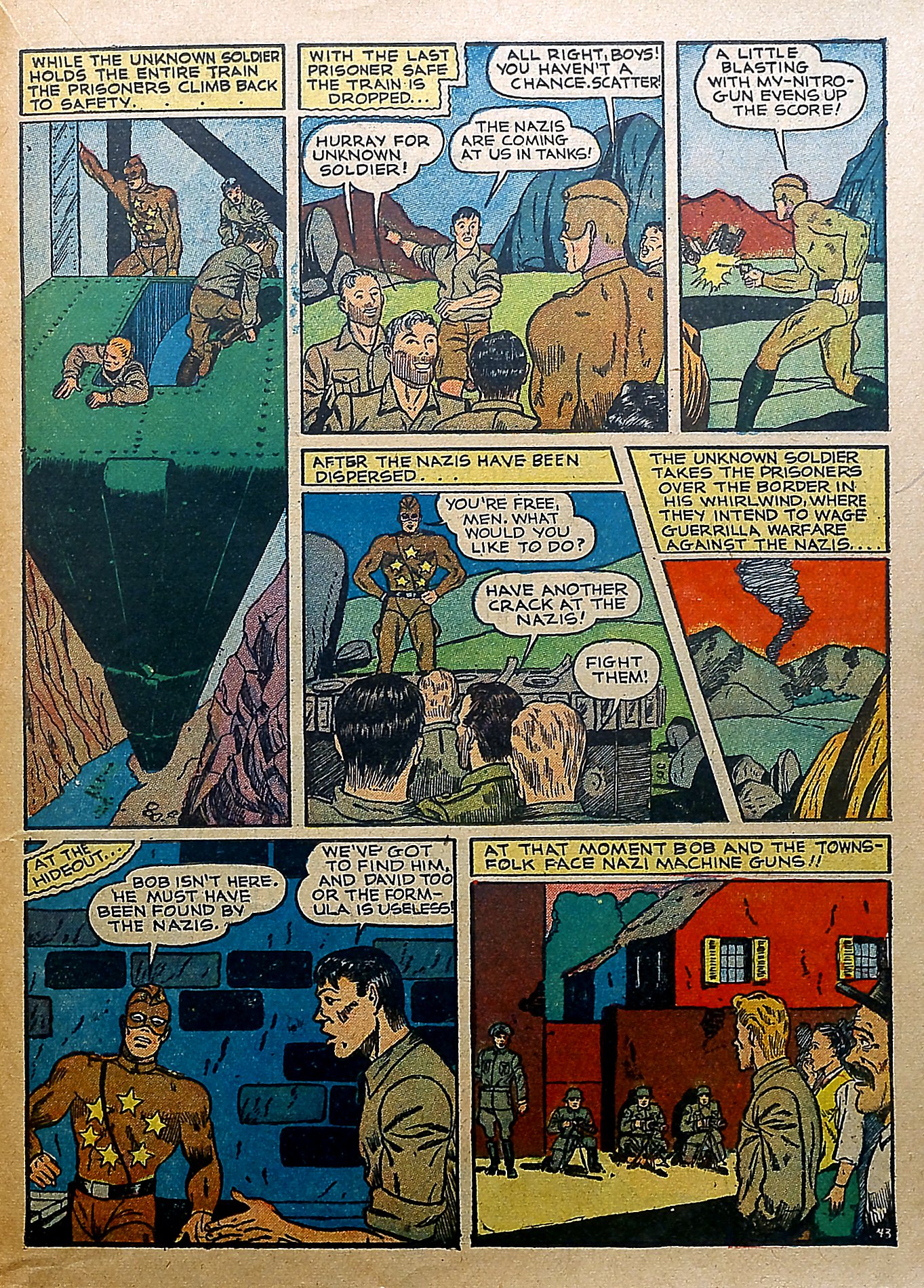 Read online Our Flag Comics comic -  Issue #5 - 40