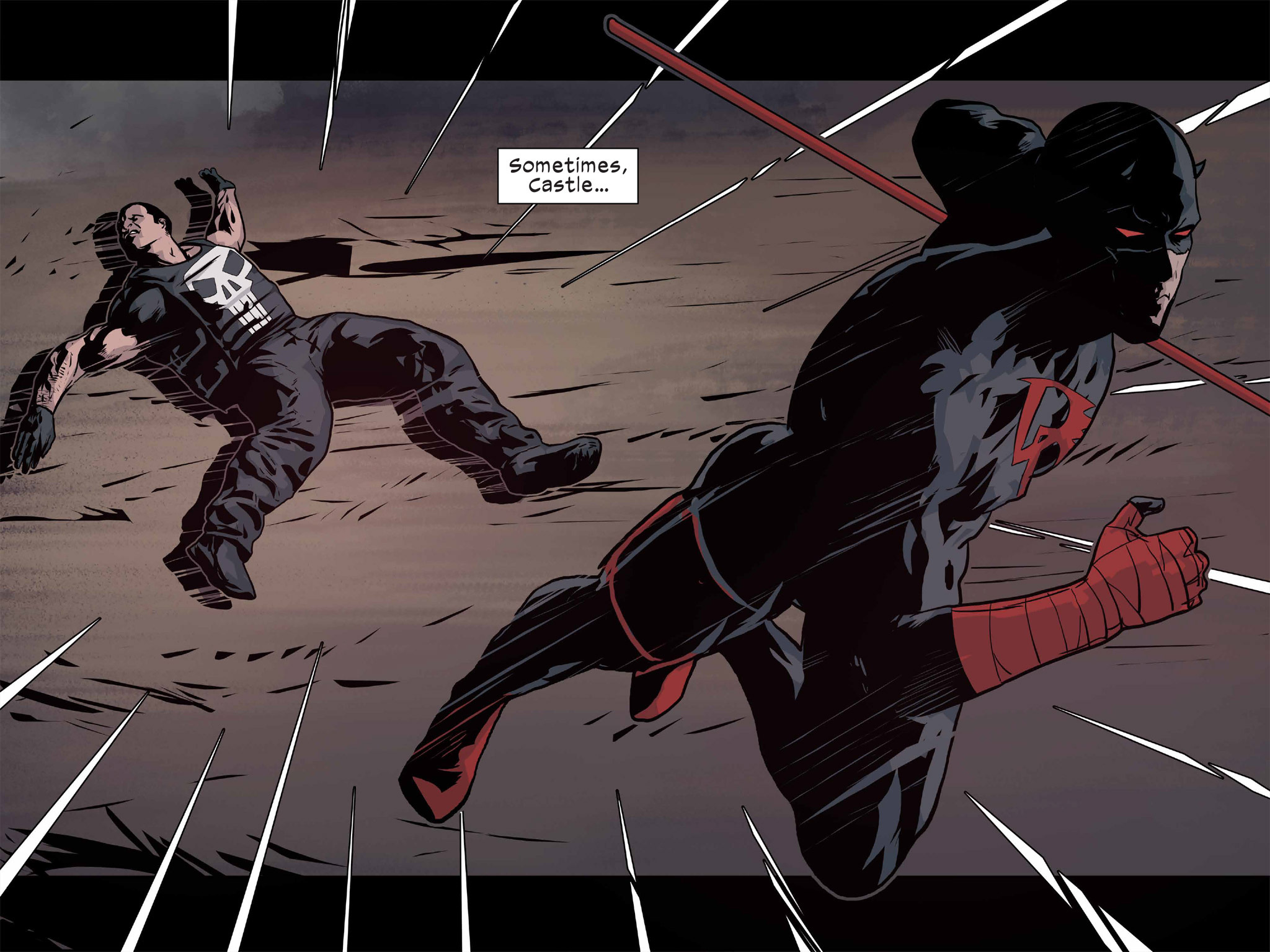 Read online Daredevil / Punisher : The Seventh Circle comic -  Issue #7 - 68