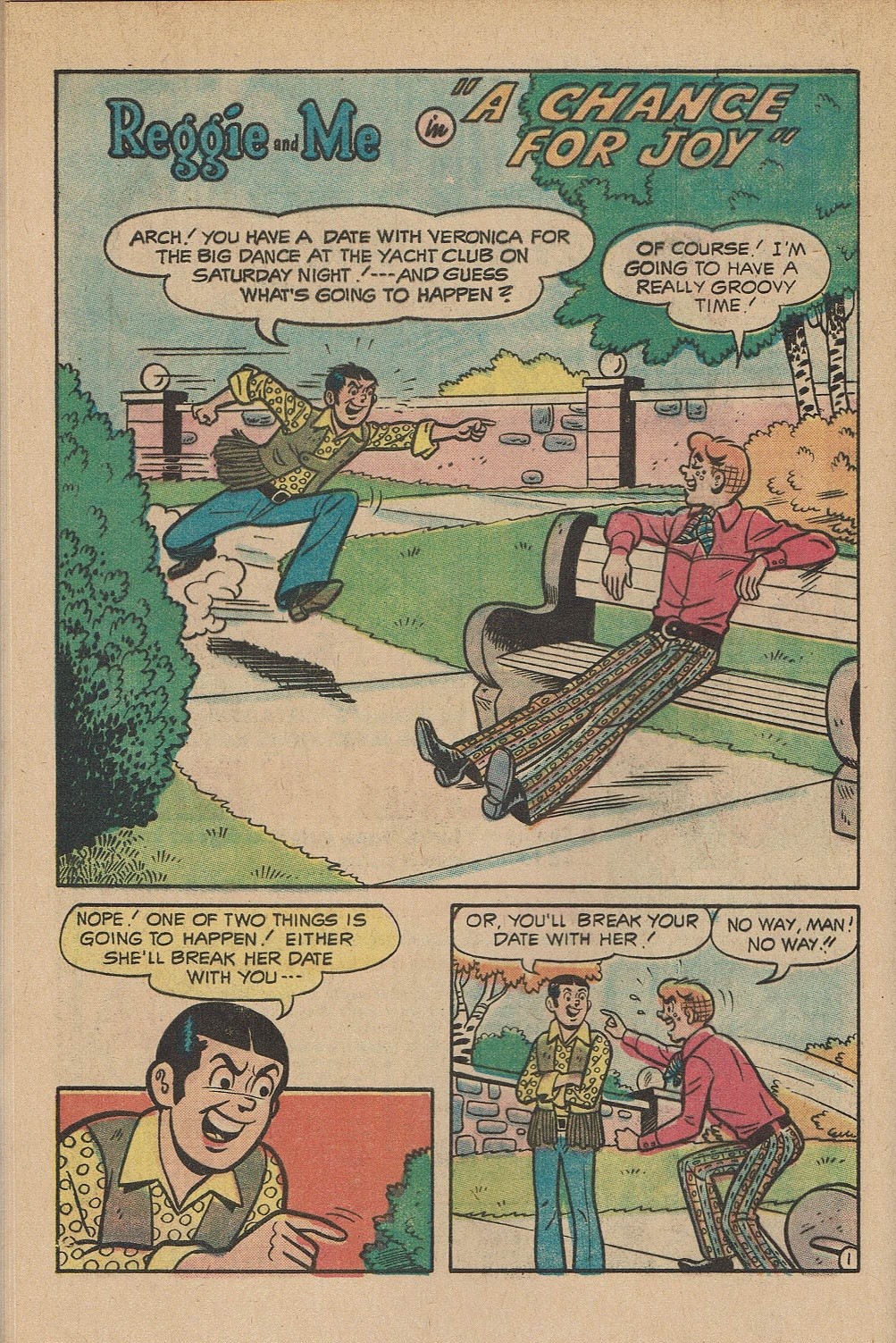Read online Reggie and Me (1966) comic -  Issue #51 - 20