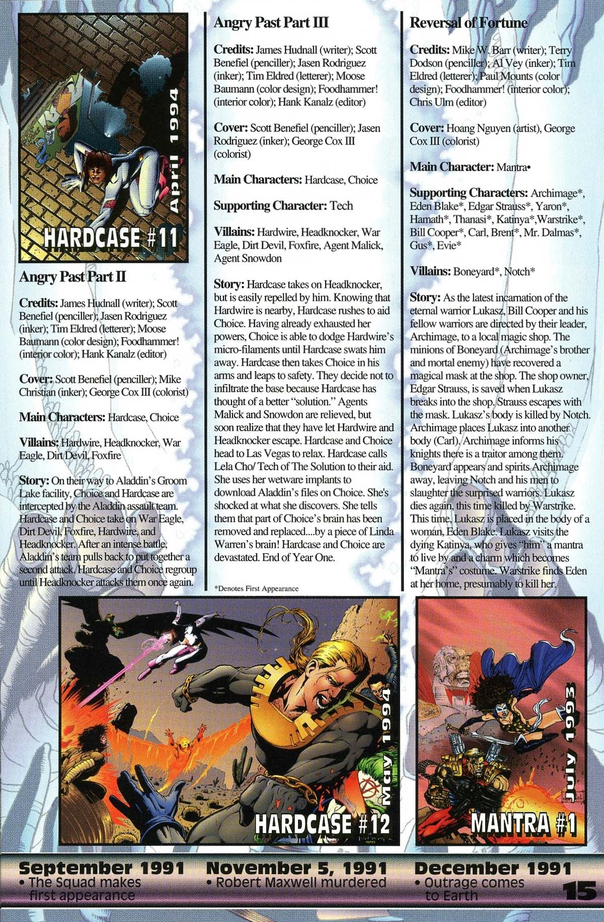Read online Ultraverse Year One comic -  Issue # Full - 20