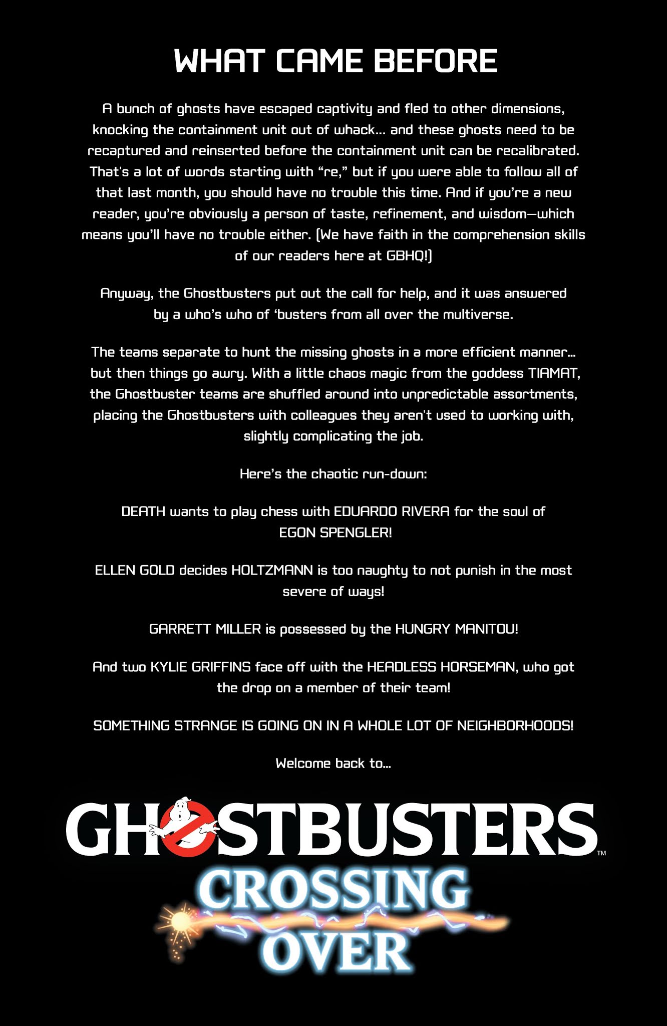 Read online Ghostbusters: Crossing Over comic -  Issue #6 - 3
