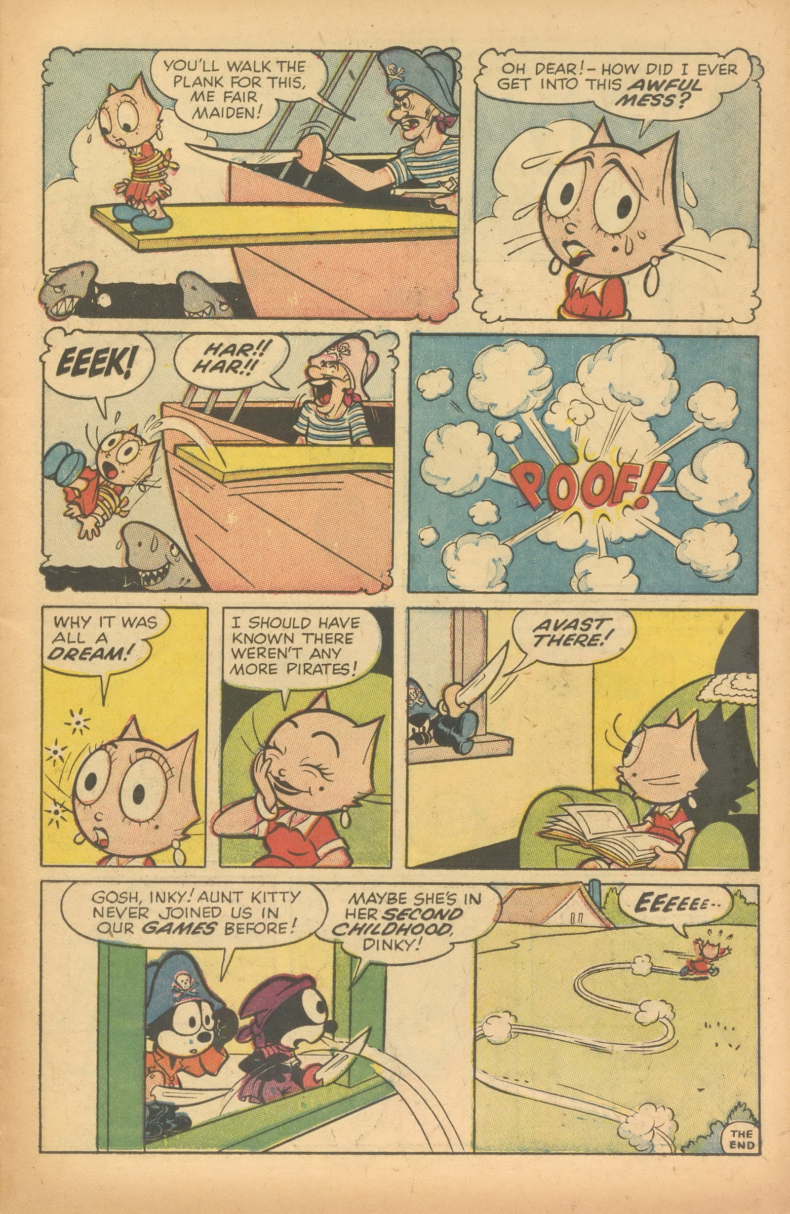 Read online Felix the Cat (1955) comic -  Issue #71 - 11