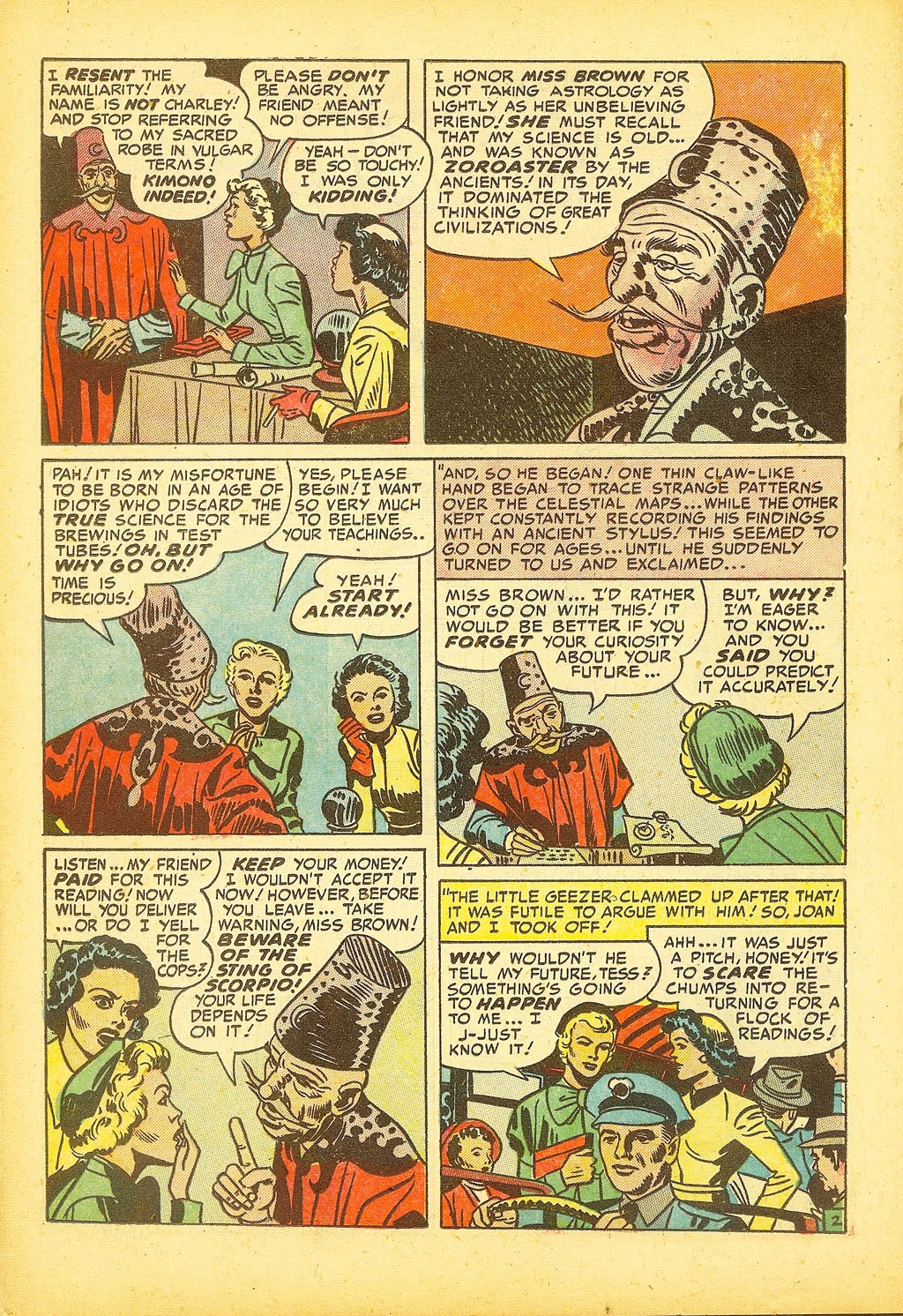 Read online Black Magic (1950) comic -  Issue #26 - 18