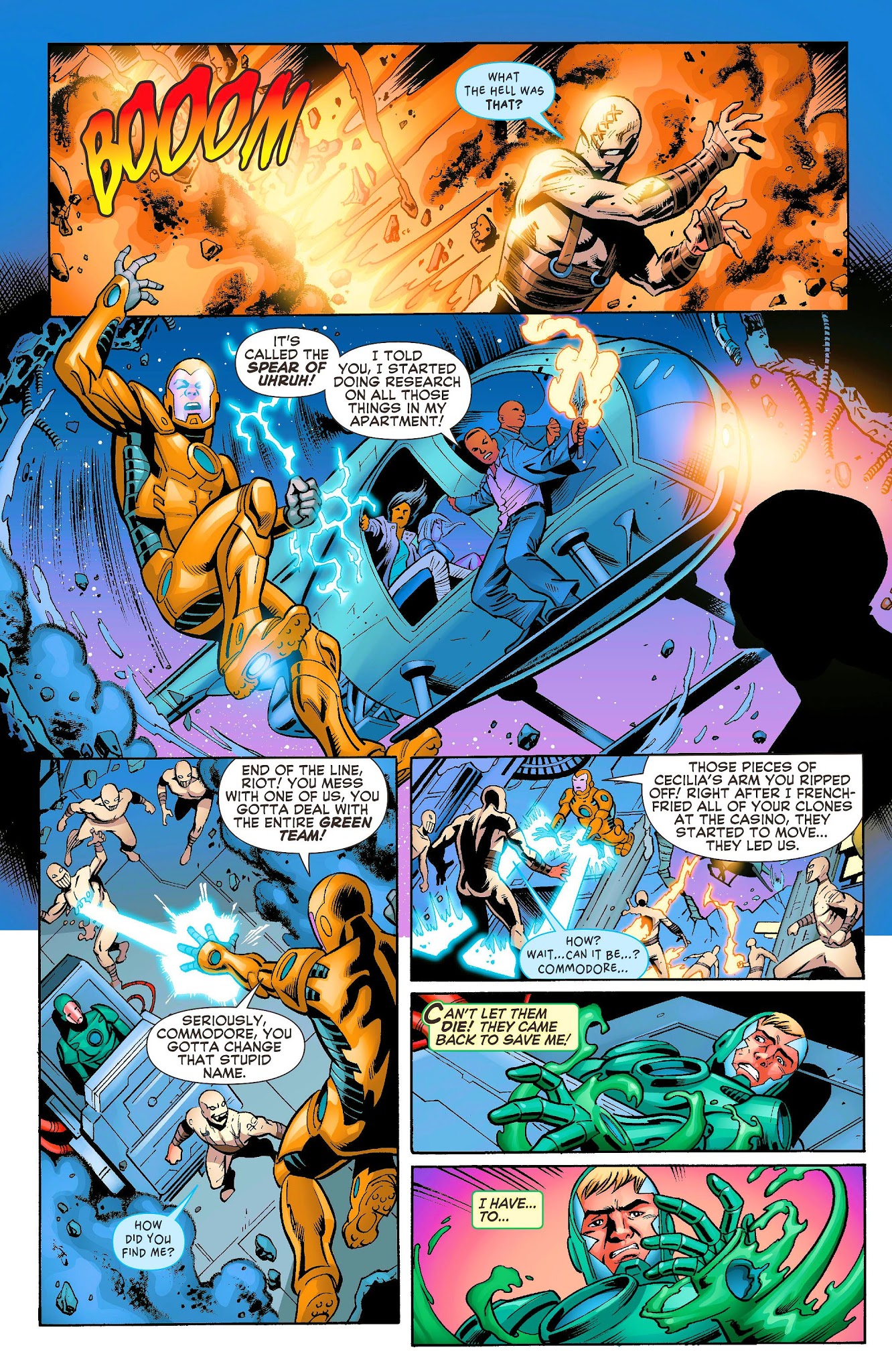 Read online The Green Team: Teen Trillionaires comic -  Issue #4 - 18