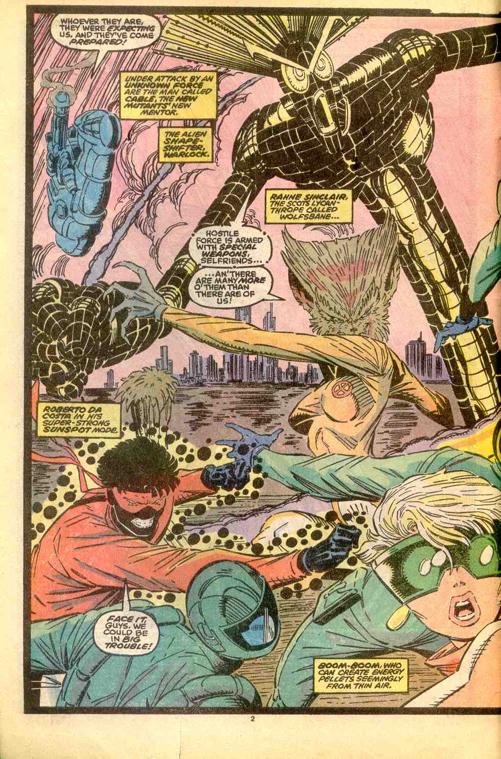 Read online The New Mutants comic -  Issue #93 - 3