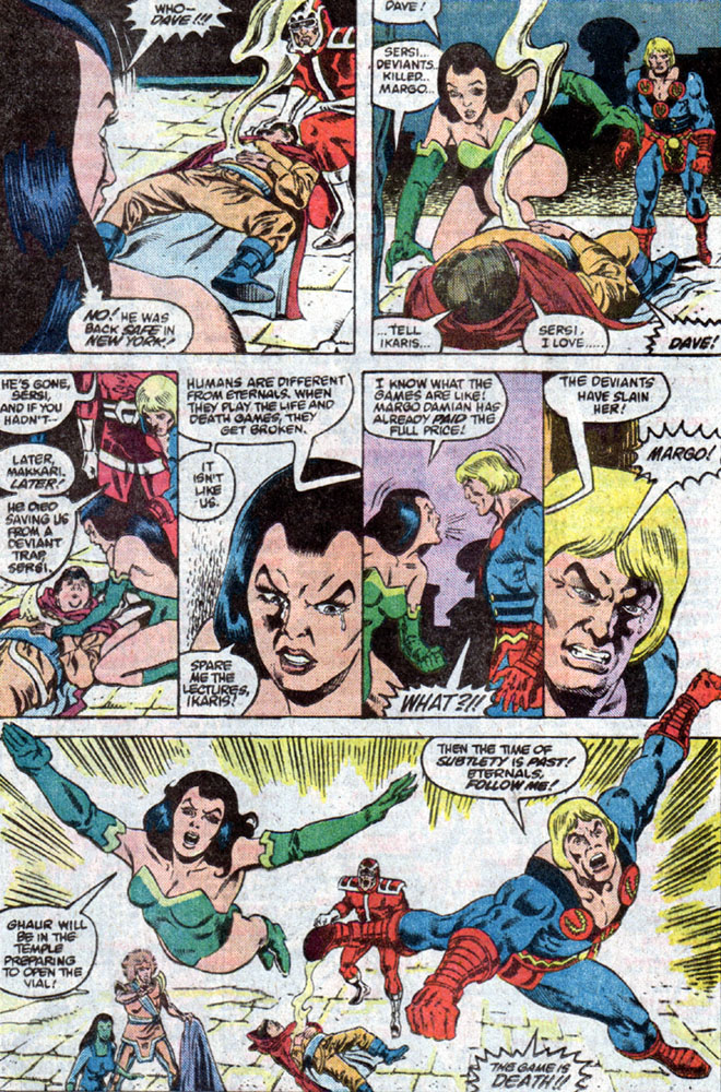Read online Eternals (1985) comic -  Issue #11 - 18