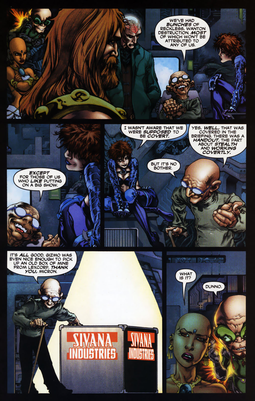 Read online Outsiders (2003) comic -  Issue #14 - 11