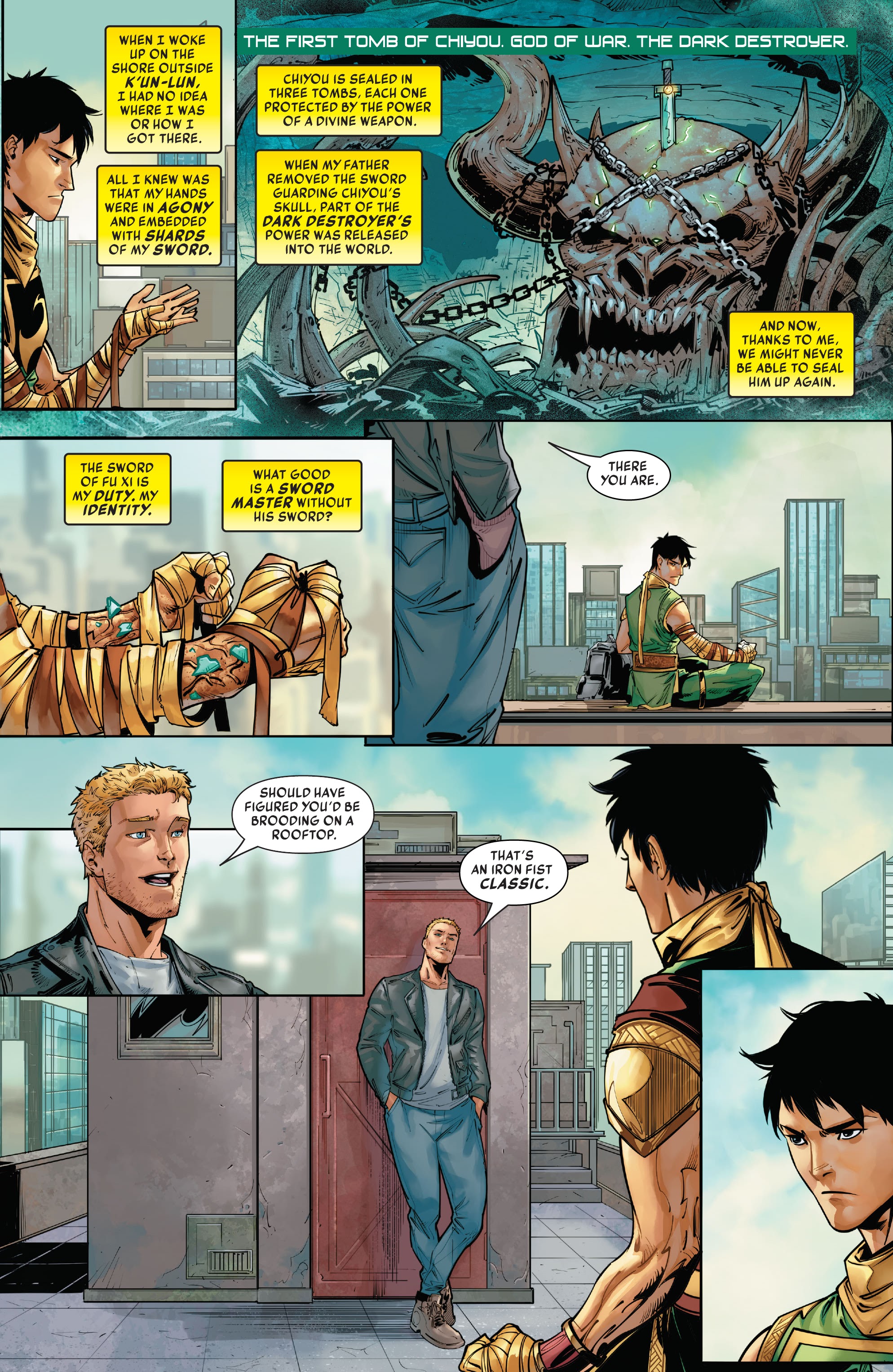 Read online Iron Fist (2022) comic -  Issue #1 - 13