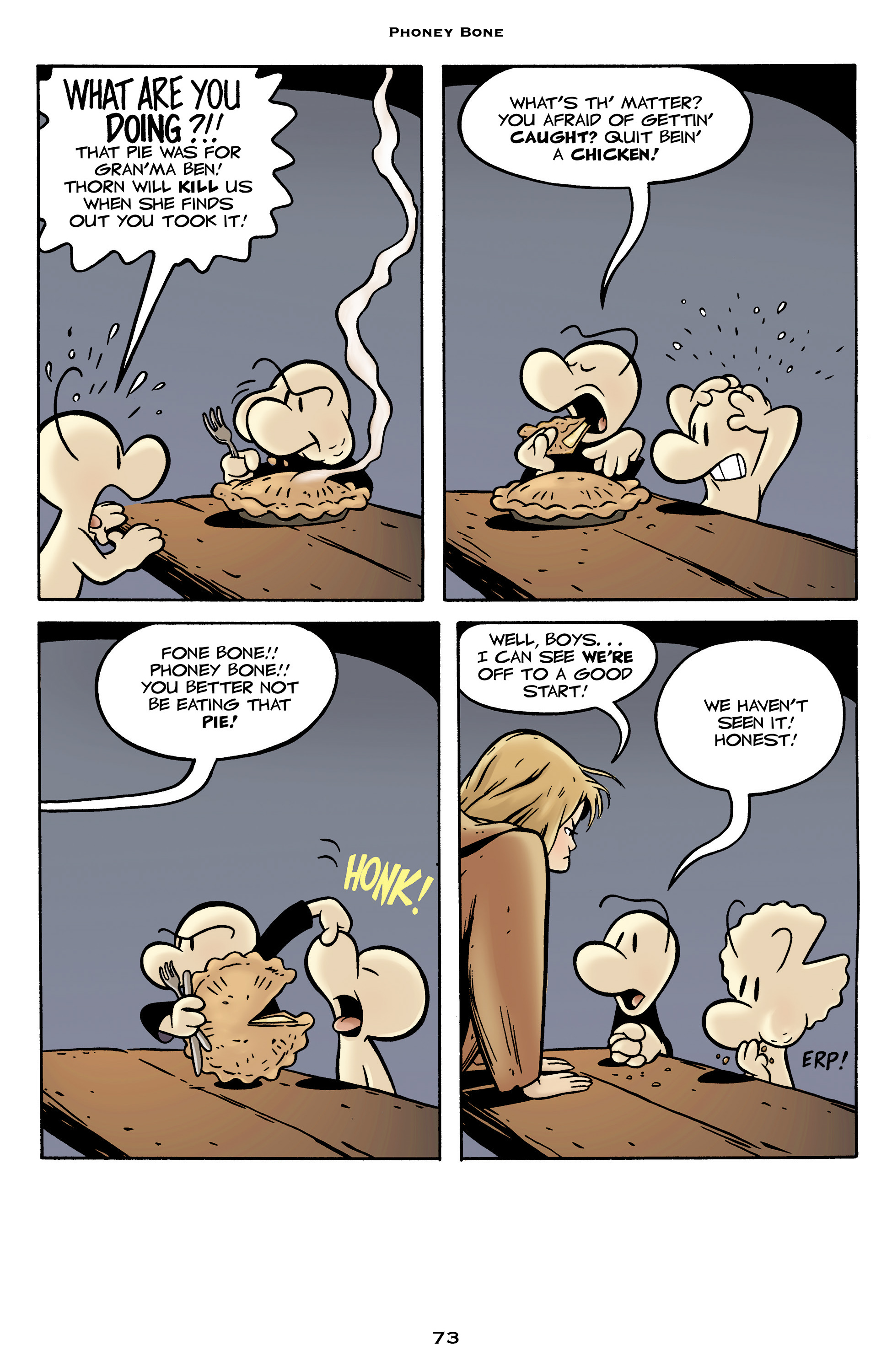 Read online Bone: Out From Boneville comic -  Issue # TPB - 73