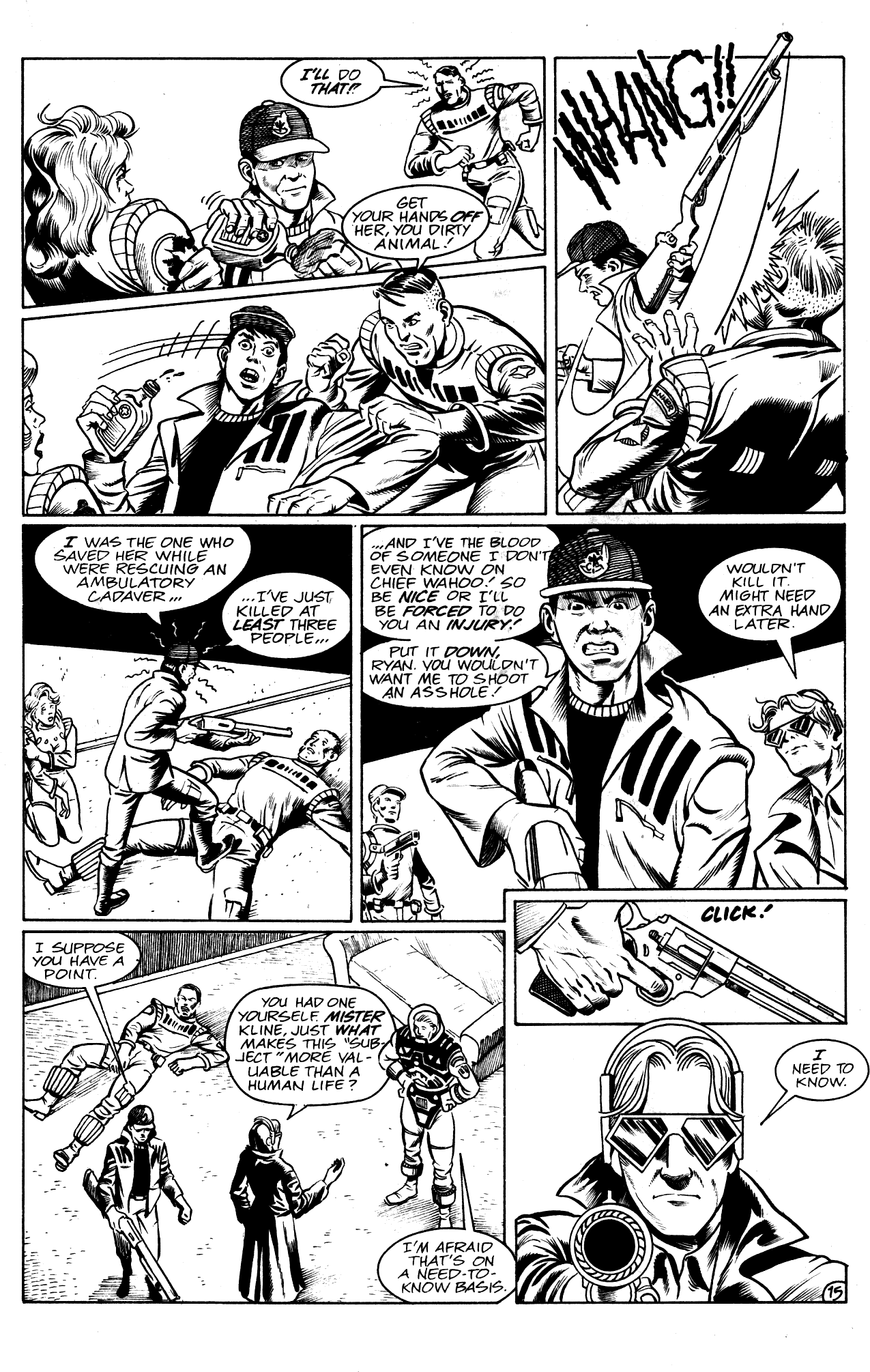 Read online Rovers comic -  Issue #6 - 17