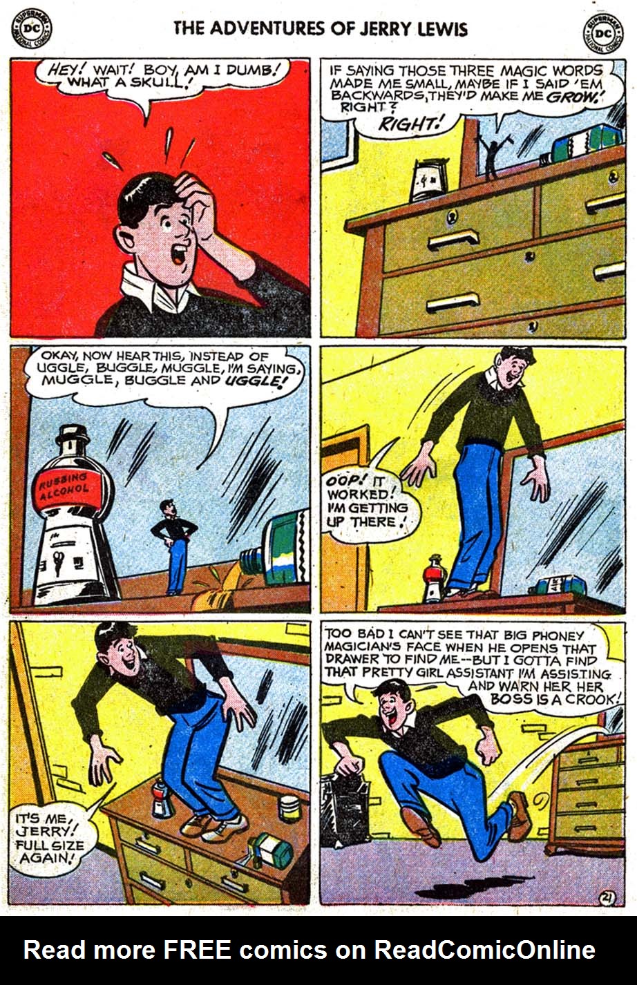 Read online The Adventures of Jerry Lewis comic -  Issue #56 - 27