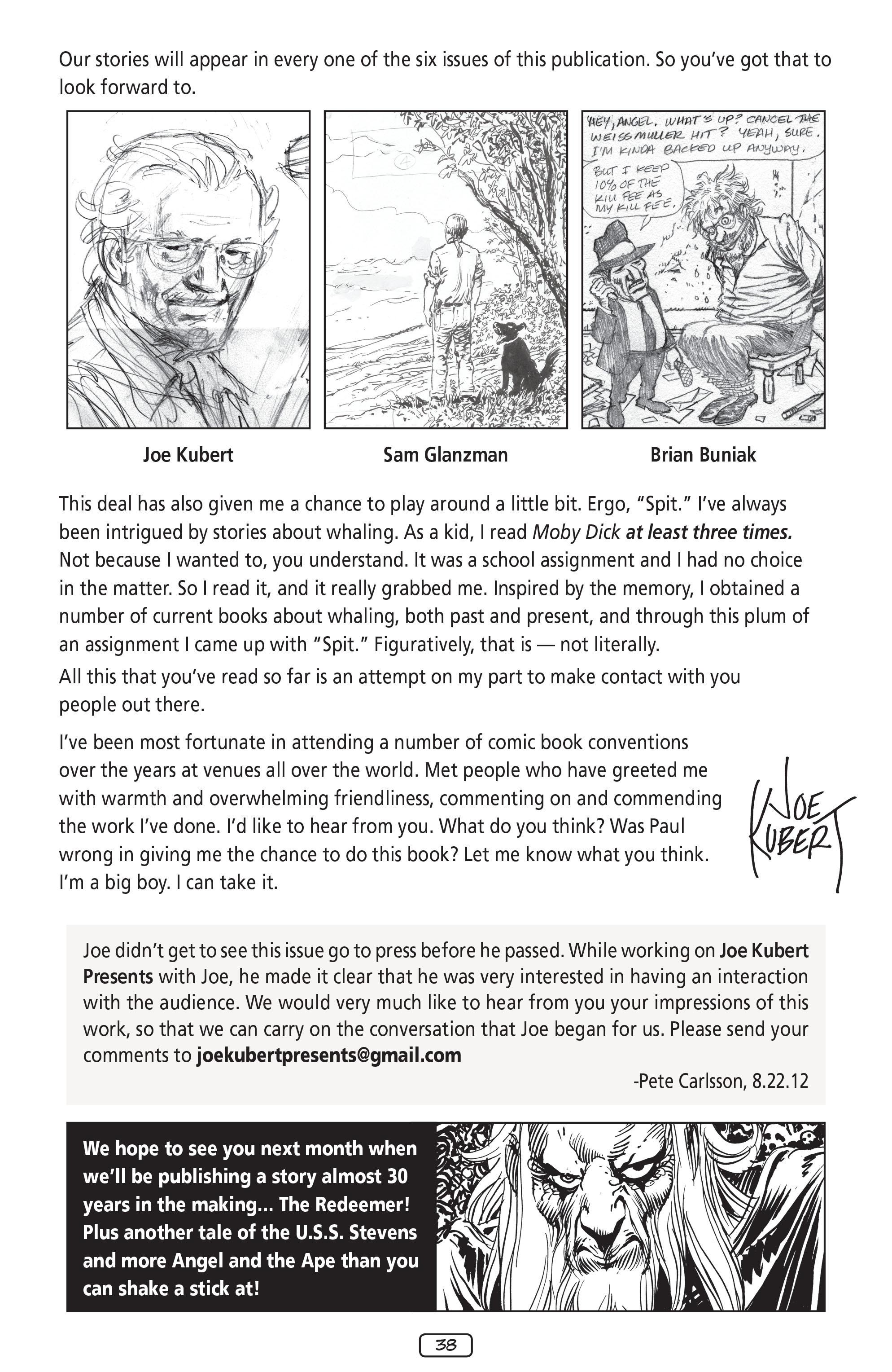 Read online Joe Kubert Presents comic -  Issue #1 - 39