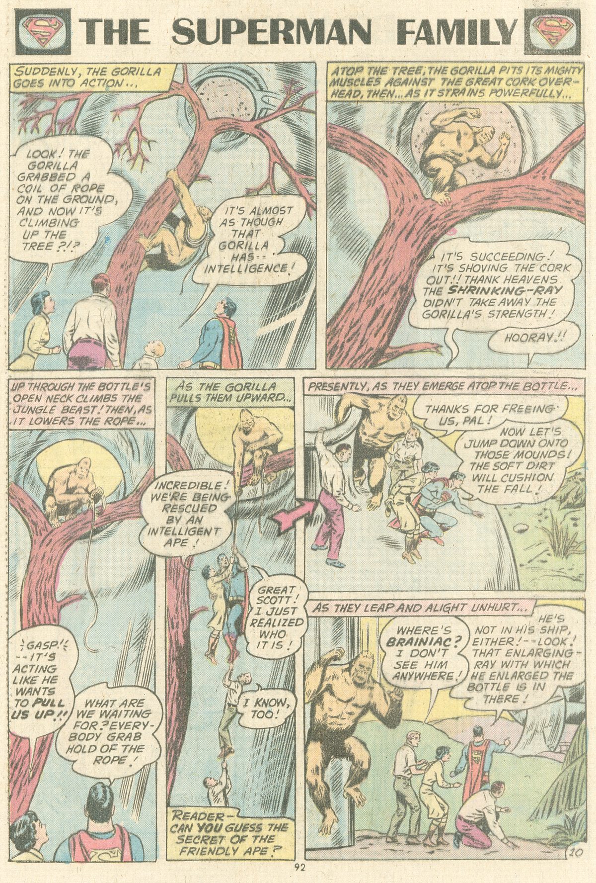 Read online The Superman Family comic -  Issue #168 - 93