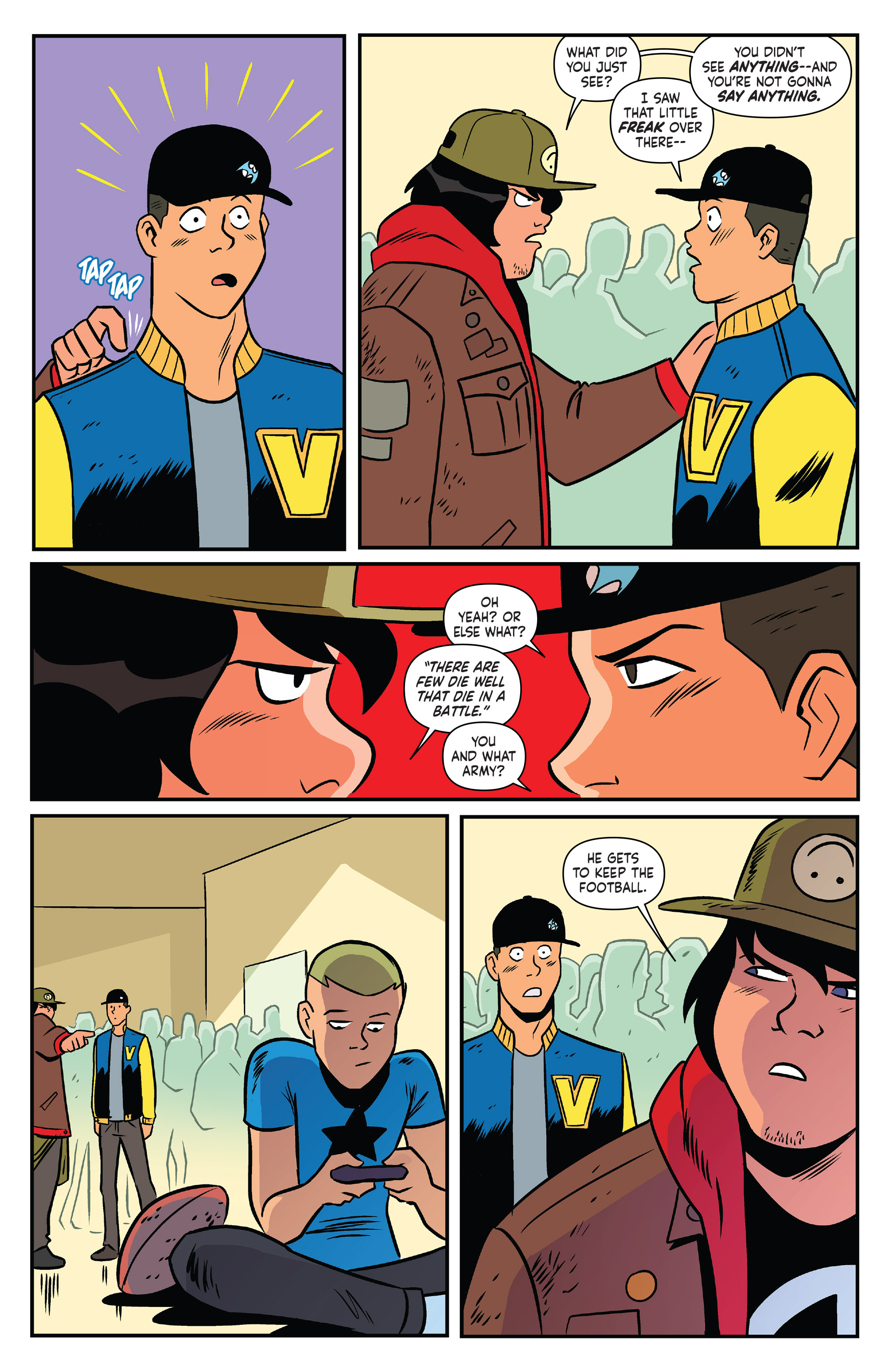 Read online Valiant High comic -  Issue #3 - 19