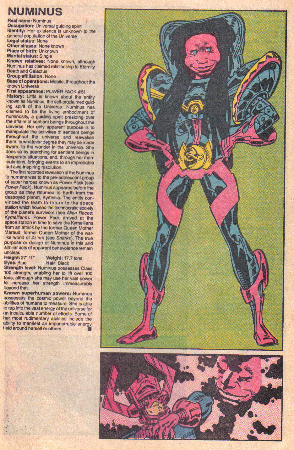 Read online The Official Handbook of the Marvel Universe: Update '89 comic -  Issue #5 - 34