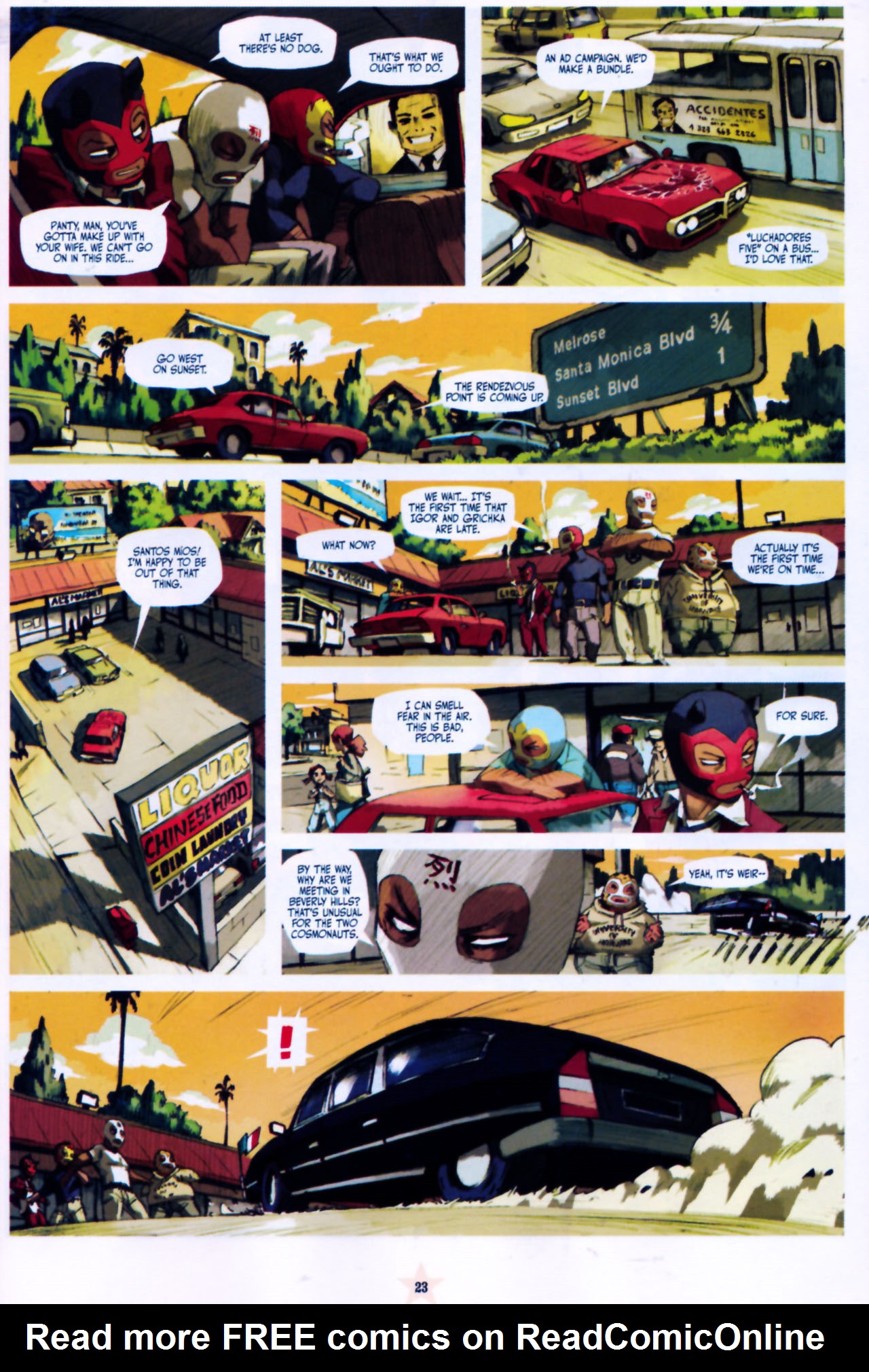 Read online Lucha Libre comic -  Issue #1 - 21