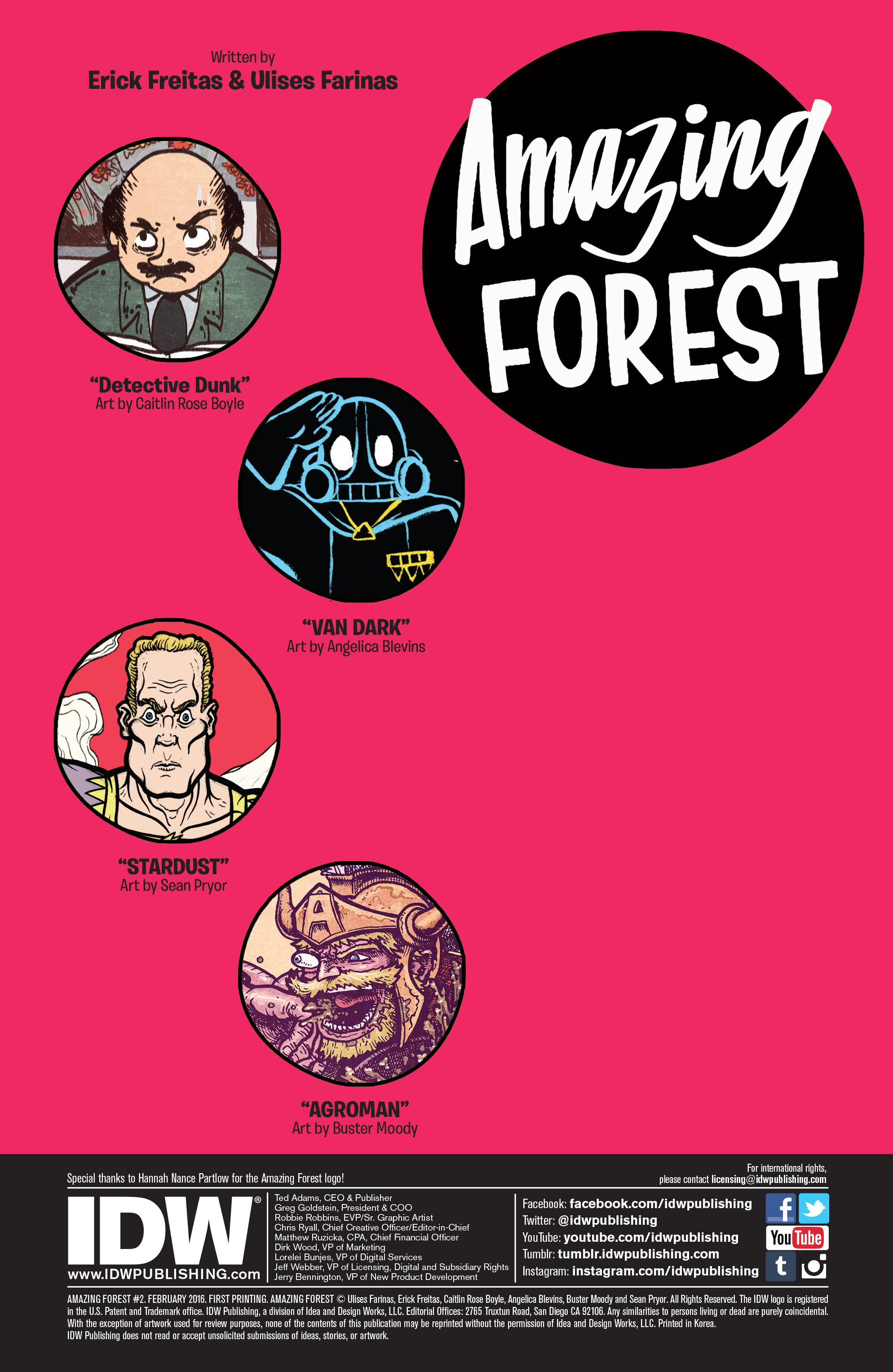 Read online Amazing Forest (2016) comic -  Issue #2 - 2