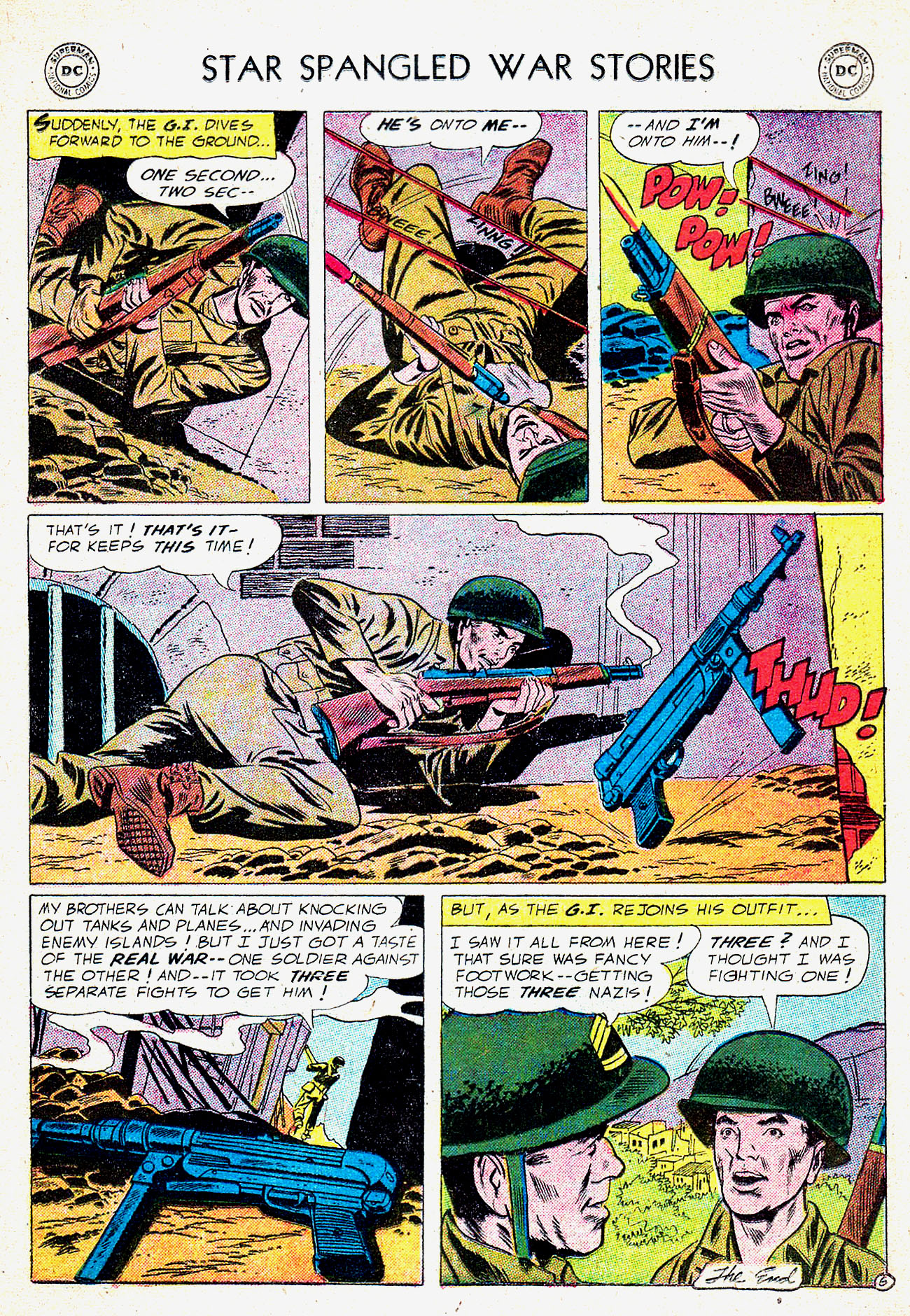 Read online Star Spangled War Stories (1952) comic -  Issue #48 - 17