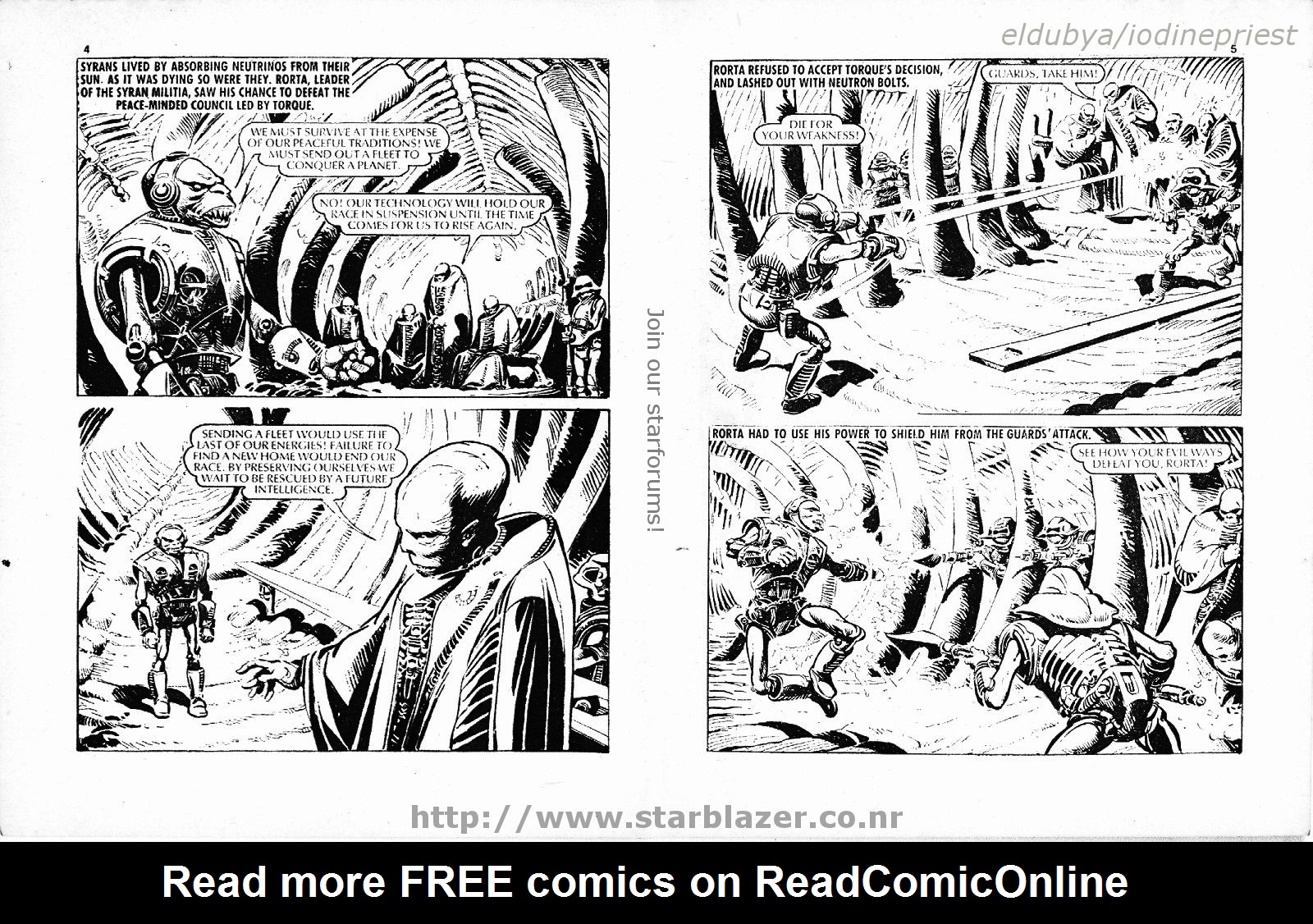 Read online Starblazer comic -  Issue #171 - 4