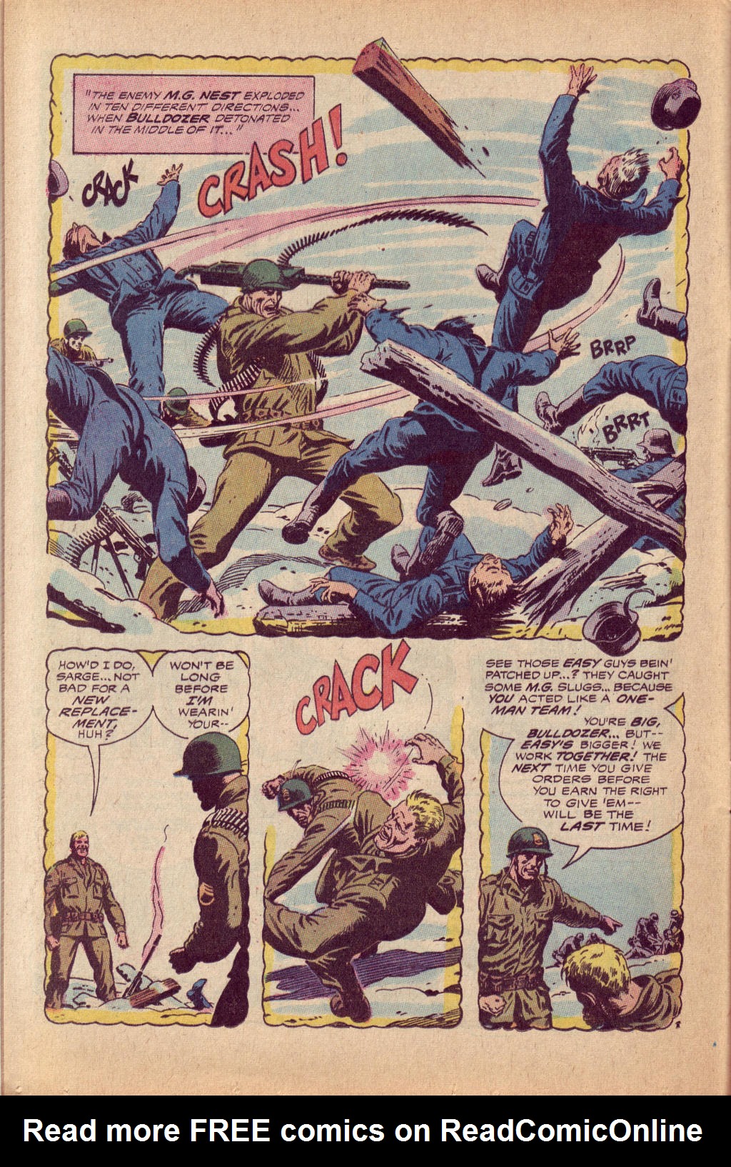 Read online Our Army at War (1952) comic -  Issue #221 - 12
