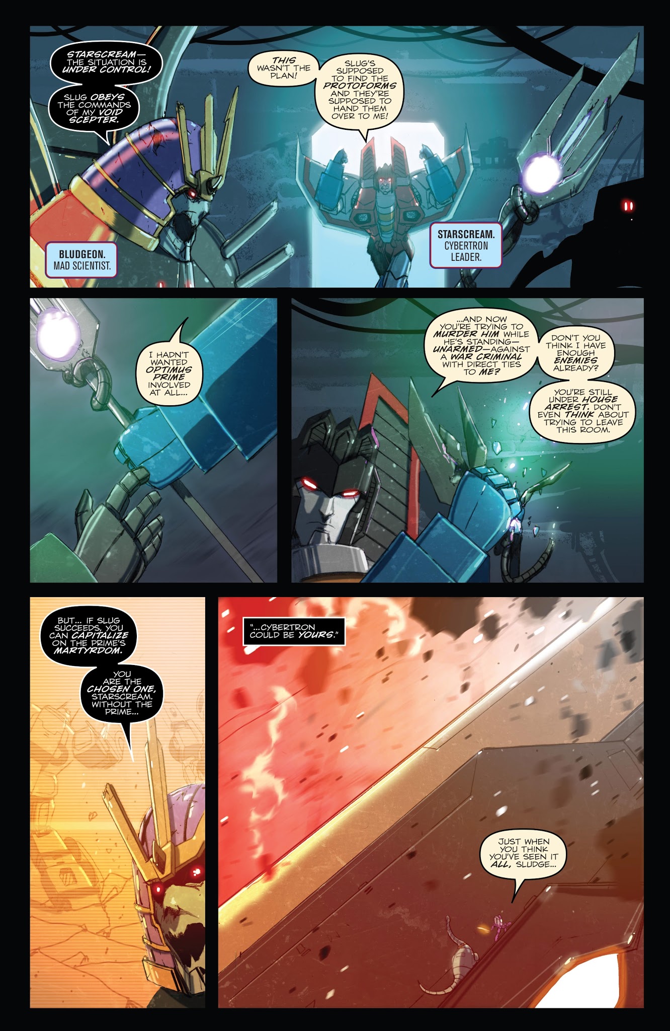 Read online Optimus Prime comic -  Issue #14 - 17