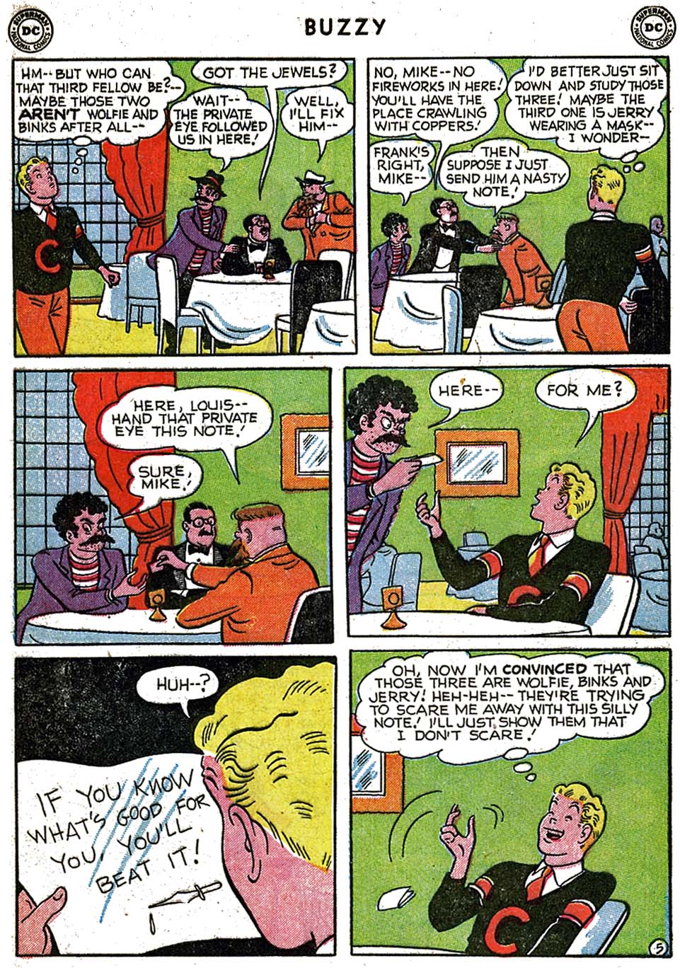 Read online Buzzy comic -  Issue #38 - 7