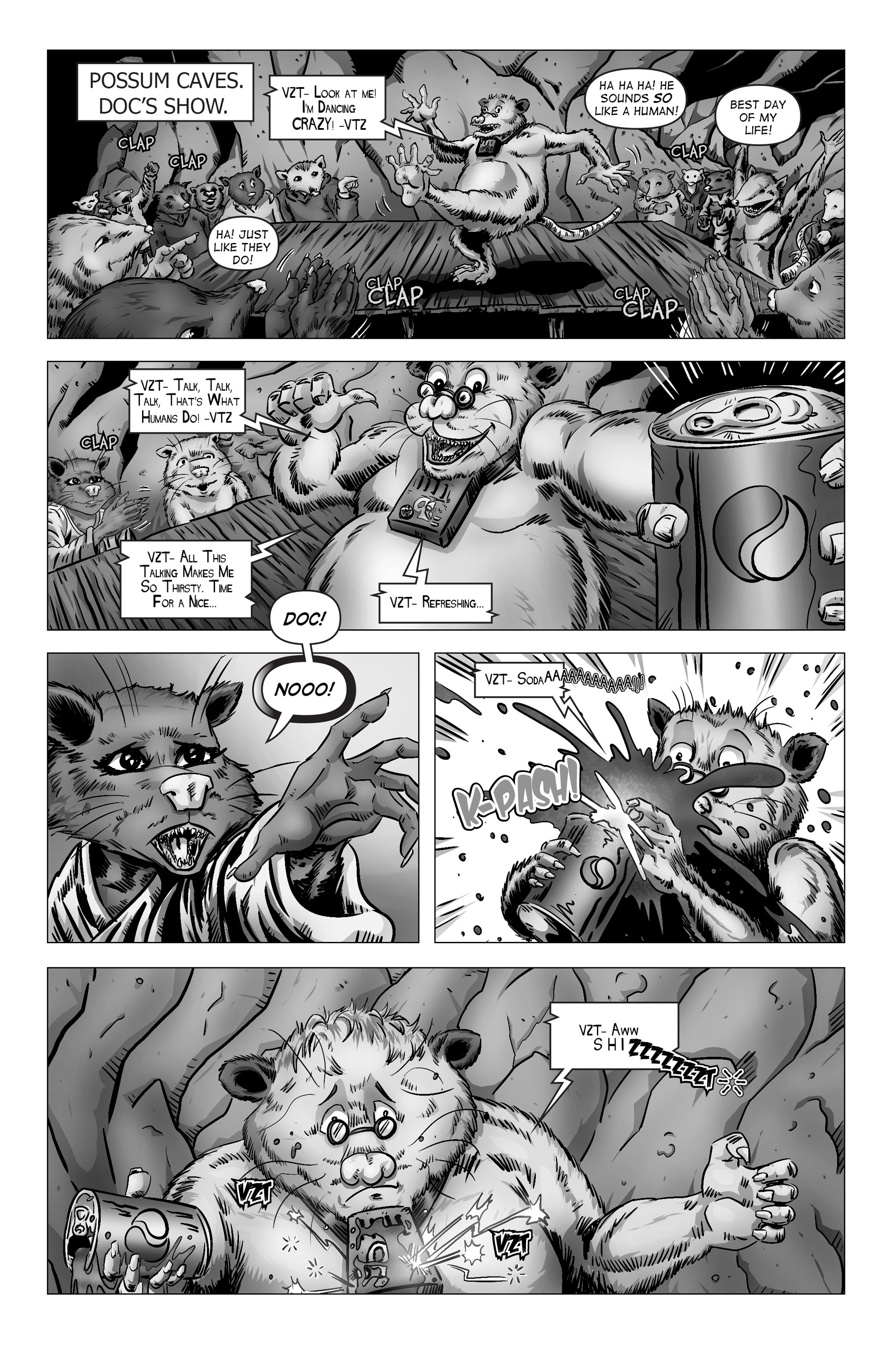 Read online Penguins vs. Possums comic -  Issue #6 - 17