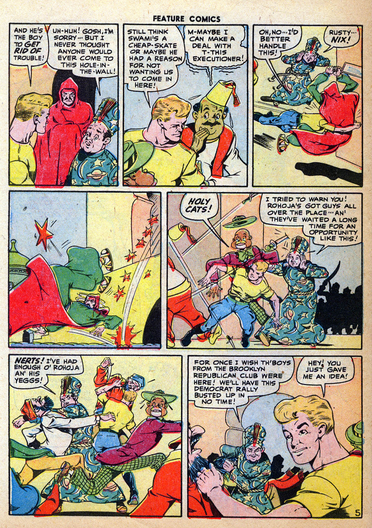 Read online Feature Comics comic -  Issue #108 - 54