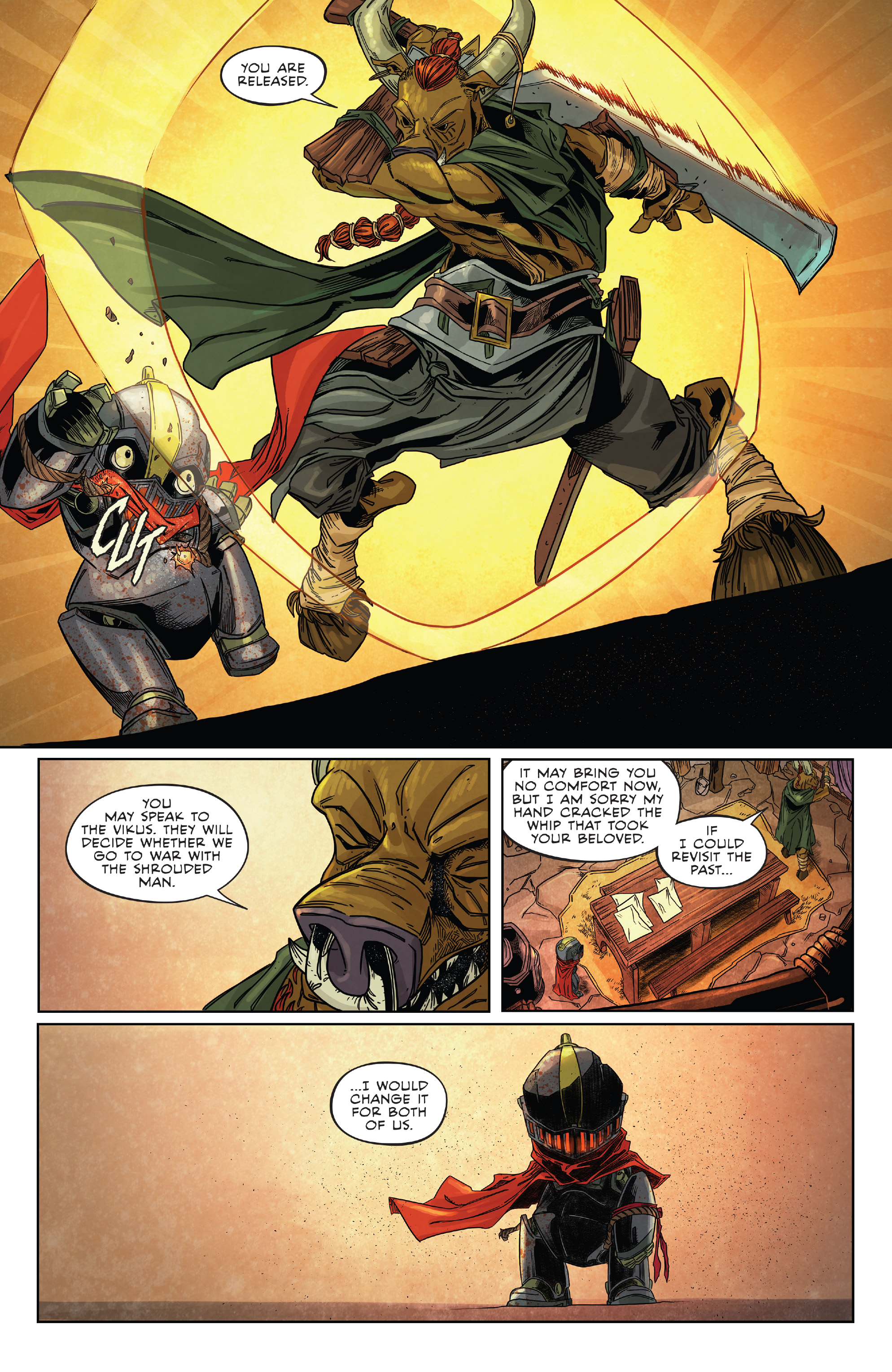 Read online Canto III: Lionhearted comic -  Issue #4 - 15