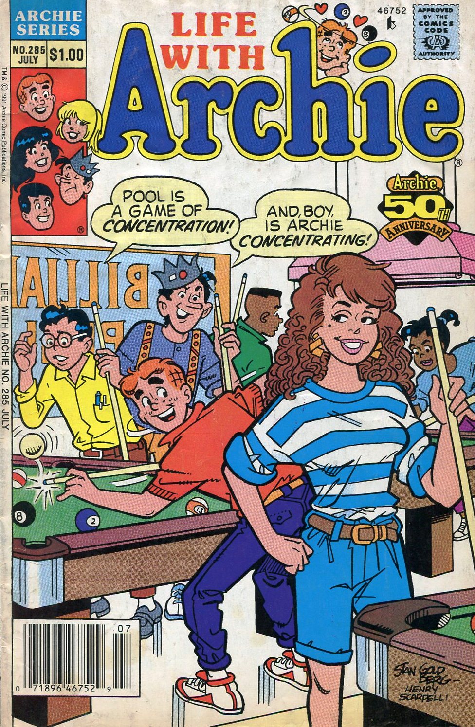 Read online Life With Archie (1958) comic -  Issue #285 - 1