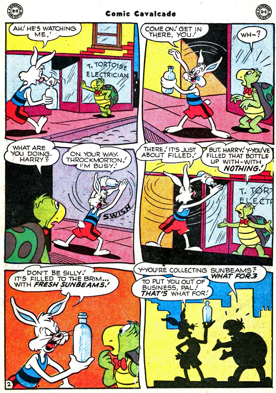 Read online Comic Cavalcade comic -  Issue #31 - 26