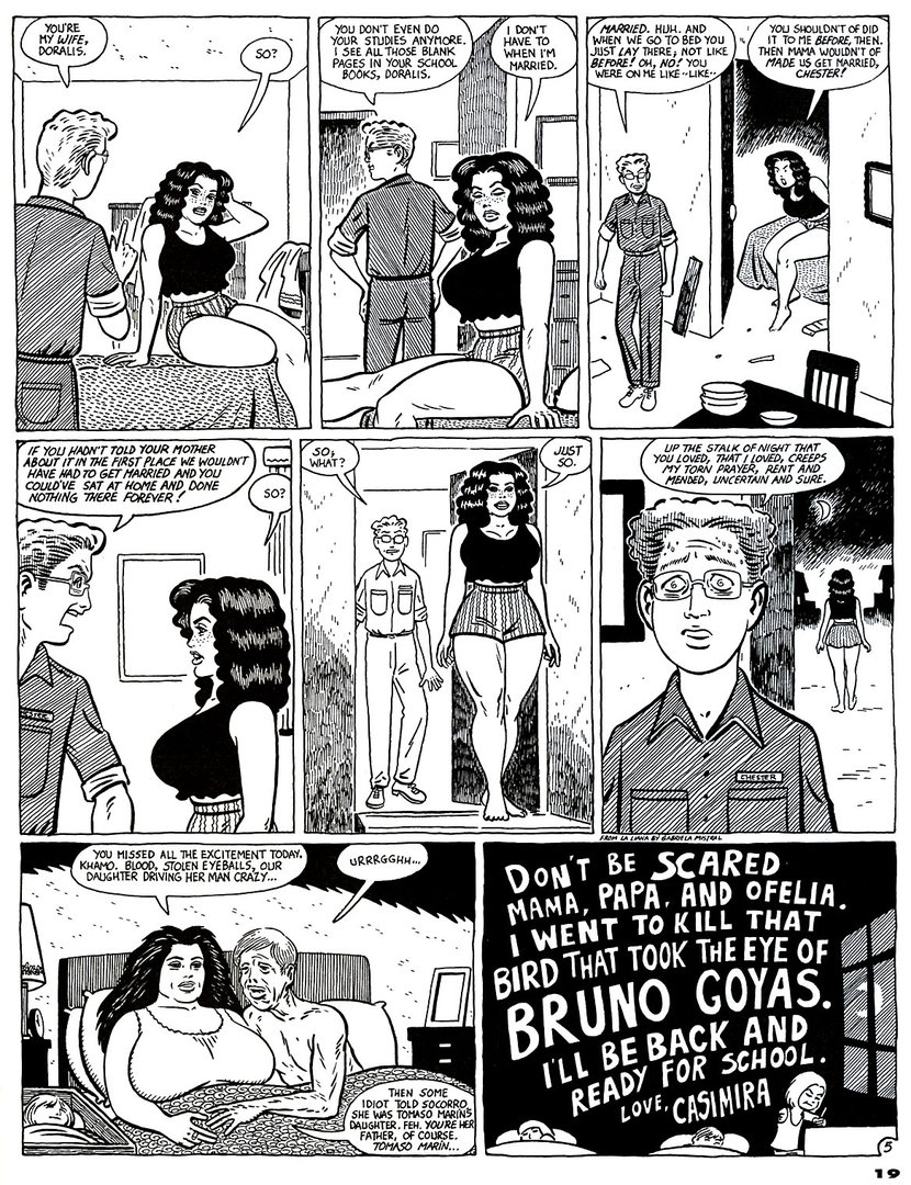 Read online Love and Rockets (1982) comic -  Issue #44 - 21