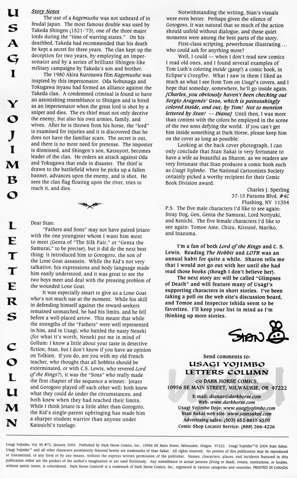 Read online Usagi Yojimbo (1996) comic -  Issue #72 - 27
