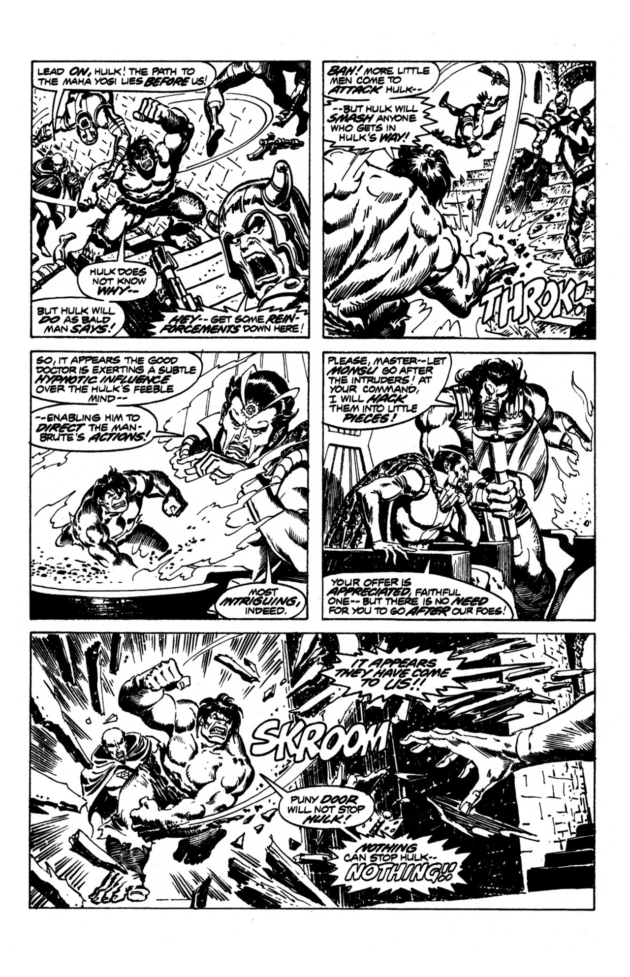 Read online Essential Hulk comic -  Issue # TPB 6 - 220