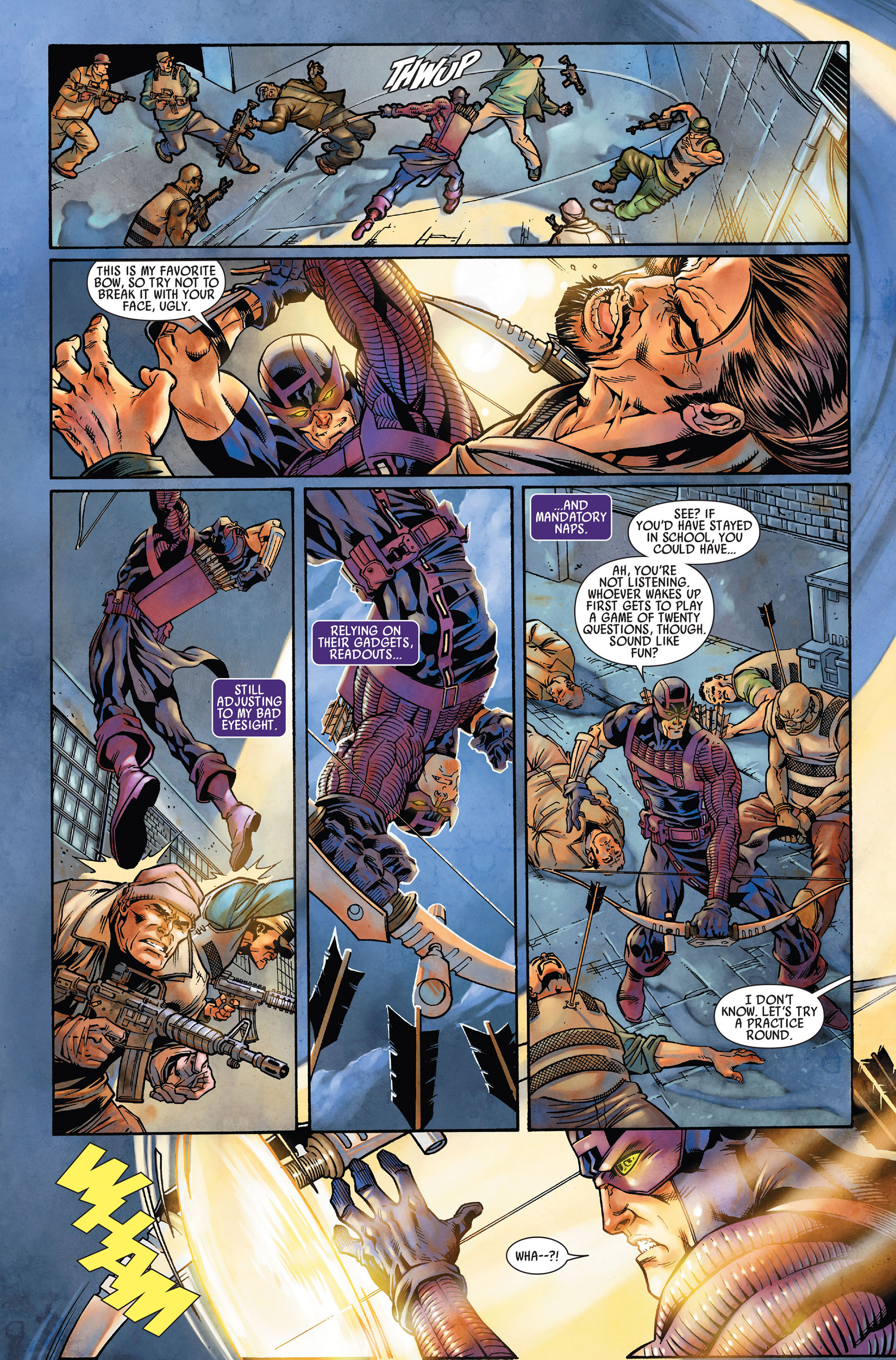 Read online Hawkeye: Blindspot comic -  Issue #2 - 6